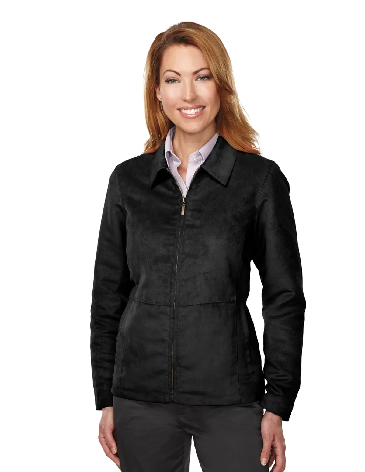 Tri Mountain Jl2930 Calista Women'S 100% Polyester Suede Jacket