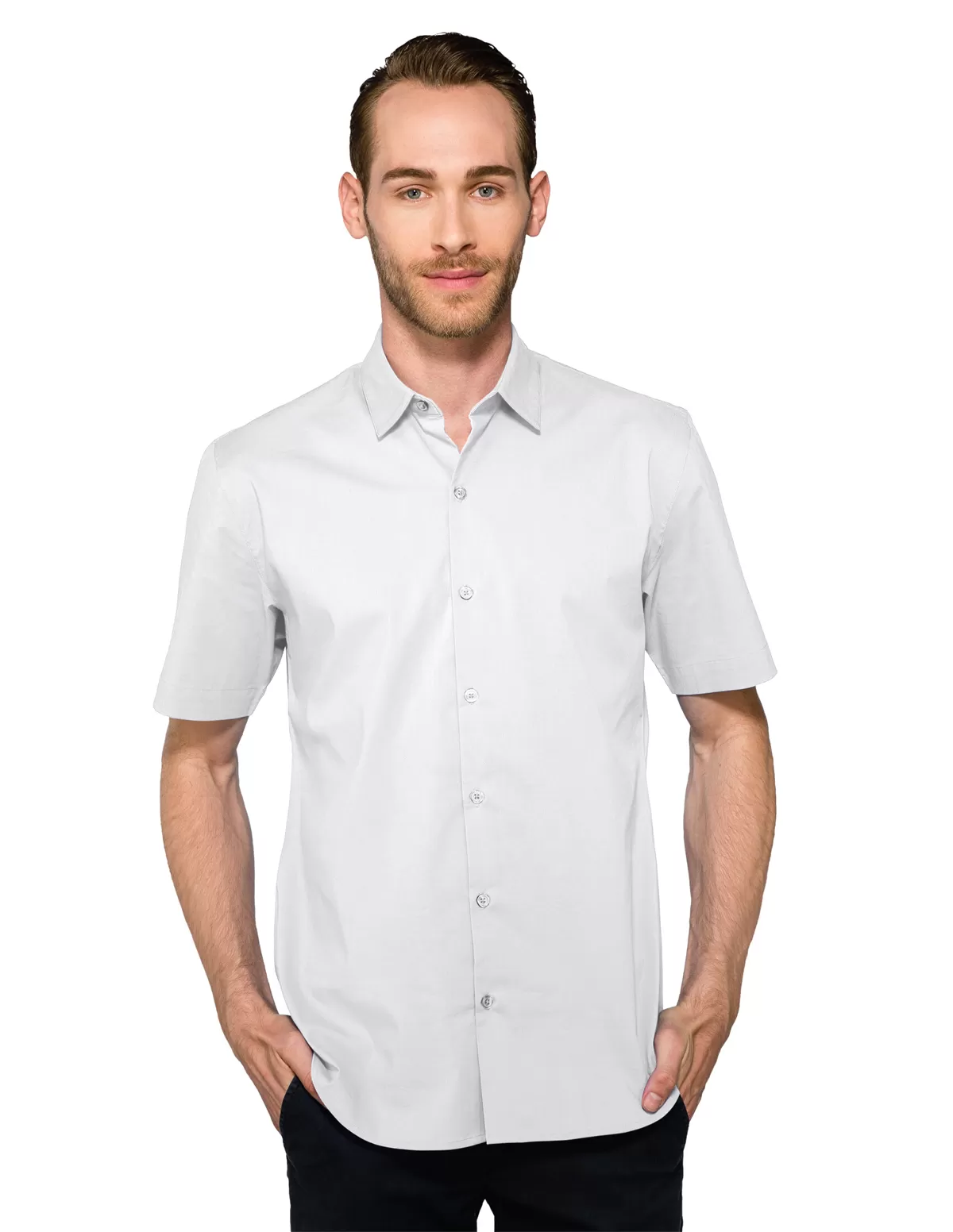Tri Mountain W743Ss Gavin Men'S Short Sleeve Woven Shirt.