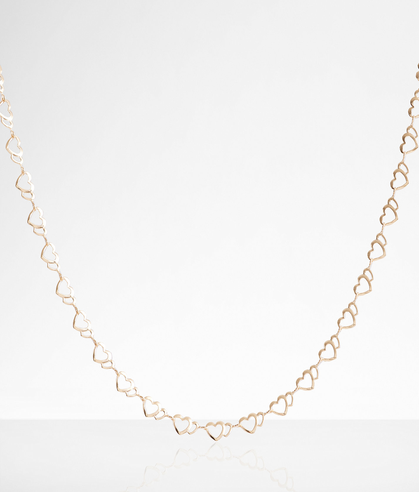 boutique by BKE Heart Necklace - Women's Jewelry in Gold