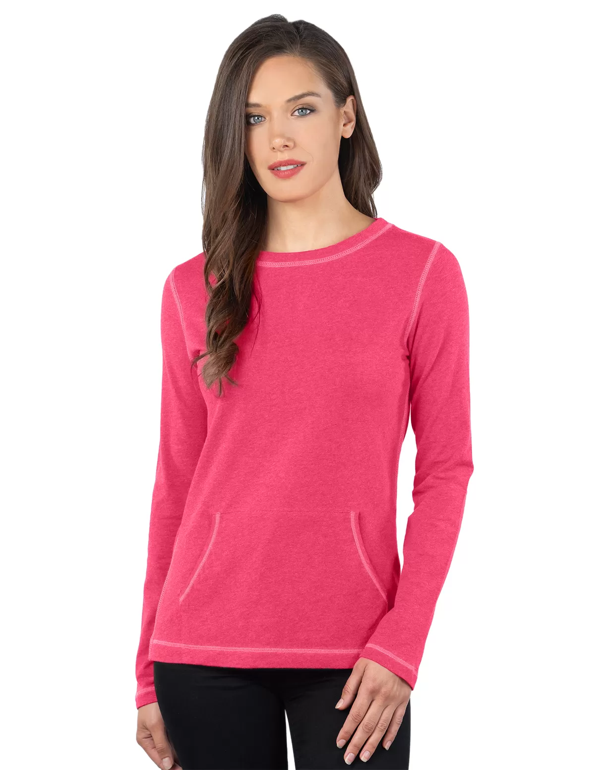 Tri Mountain Lb146 Taryn Women'S Long Sleeve Crew Neck Shirt