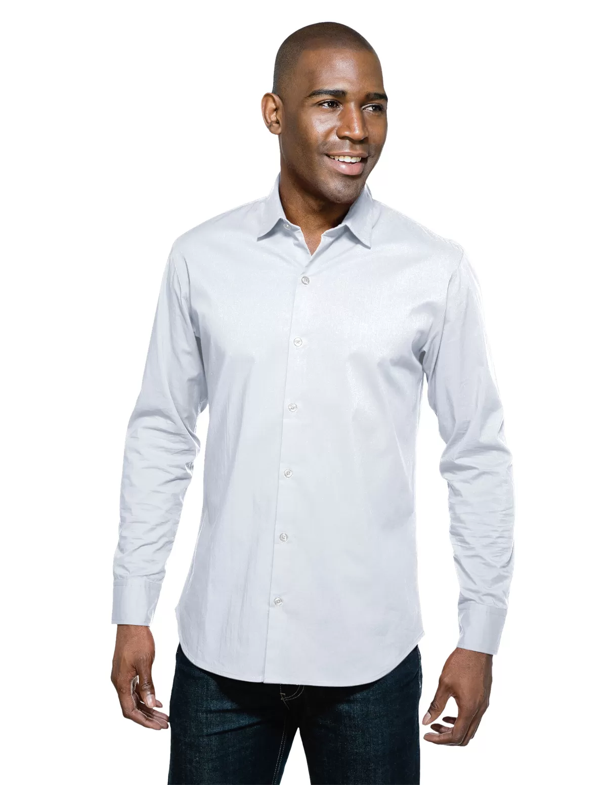 Tri Mountain W743Ls Greyson Men'S Long Sleeve Woven Shirt