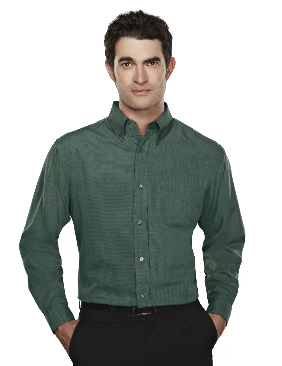 Tri Mountain 860 Convention Men'S Long Sleeve Shirt
