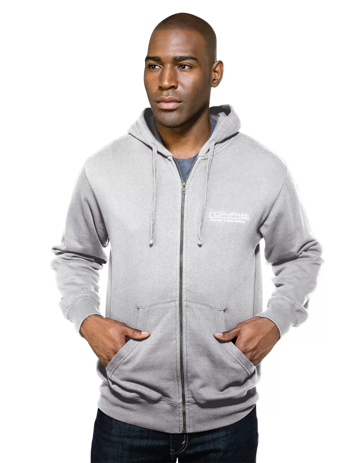 Tri Mountain F590 Chance Men'Shooded Full Zip Sweatshirt