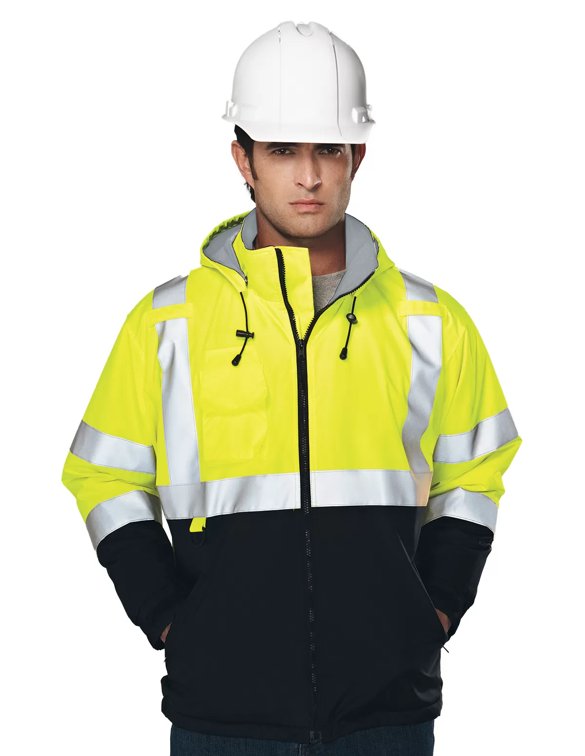 Tri Mountain 8831 Beacon Men'S Safety Jacket