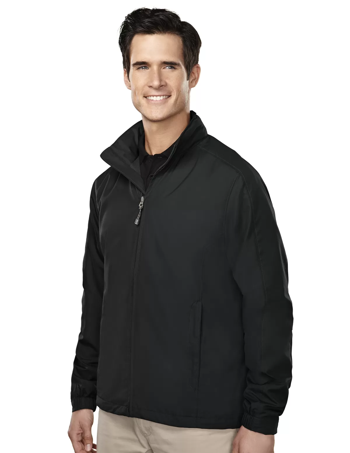 Tri Mountain 6015 Helios Men'S Long Sleeve Jacket With Water Resistent