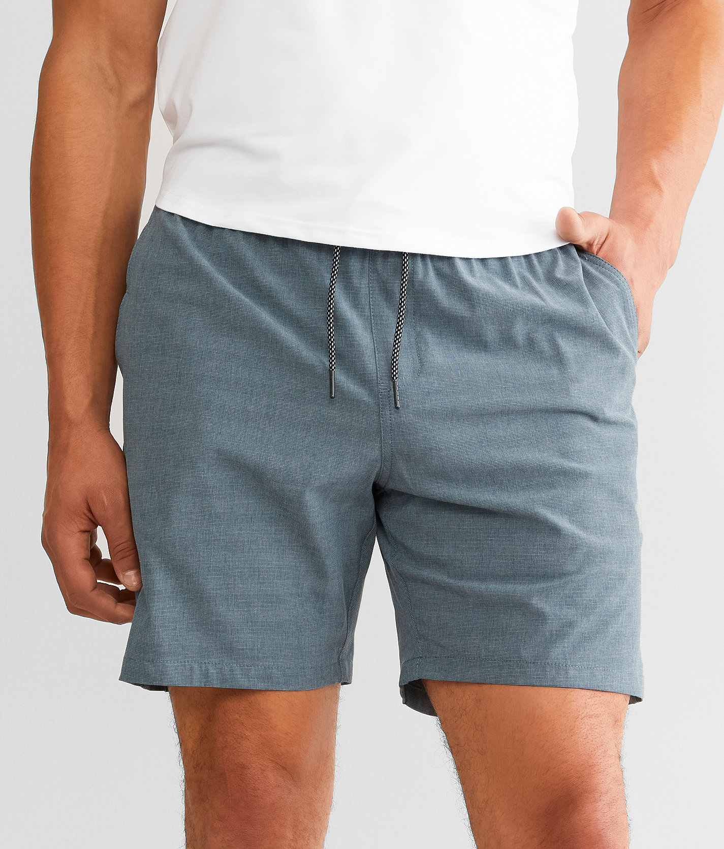 Departwest Kylo Stretch Short - Men's Shorts in Blue