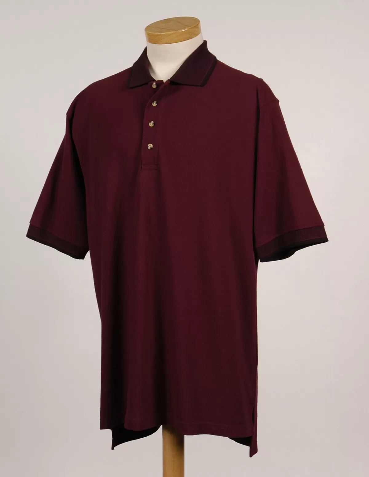 Tri Mountain 196 Sterling Men'S Cotton Pique Golf Shirt