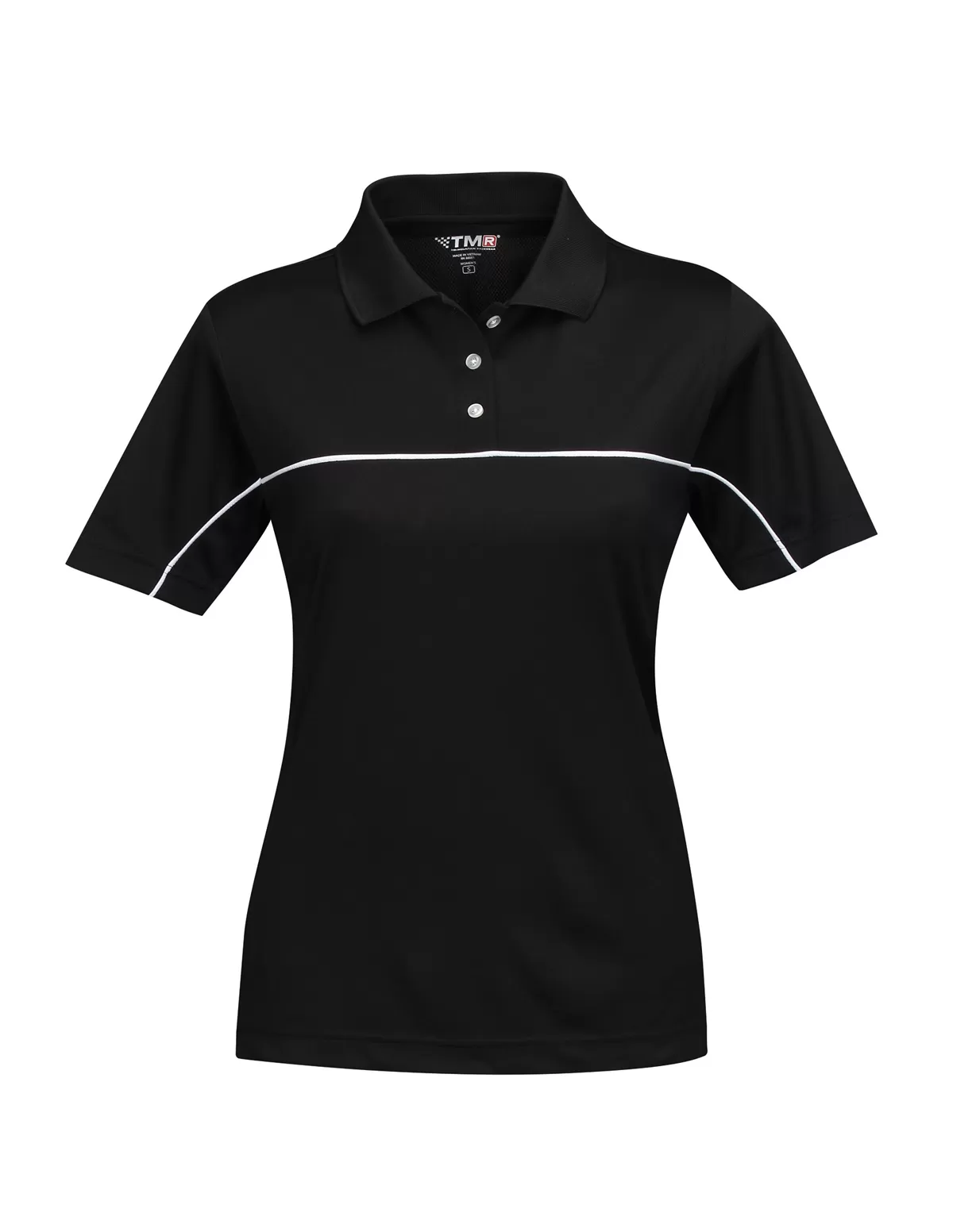 Tri Mountain Kl908 Double-Clutch Women'S Color Blocking Polo Shirt