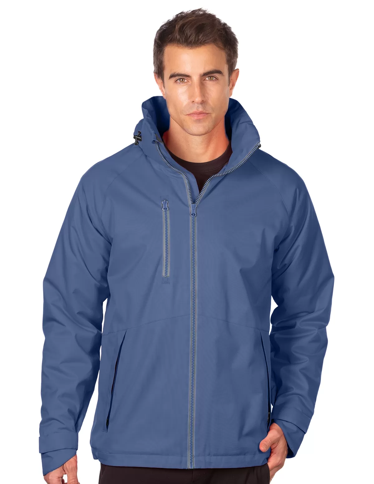 Tri Mountain J8970 Everett Men'S Heavyweight Hooded Parka