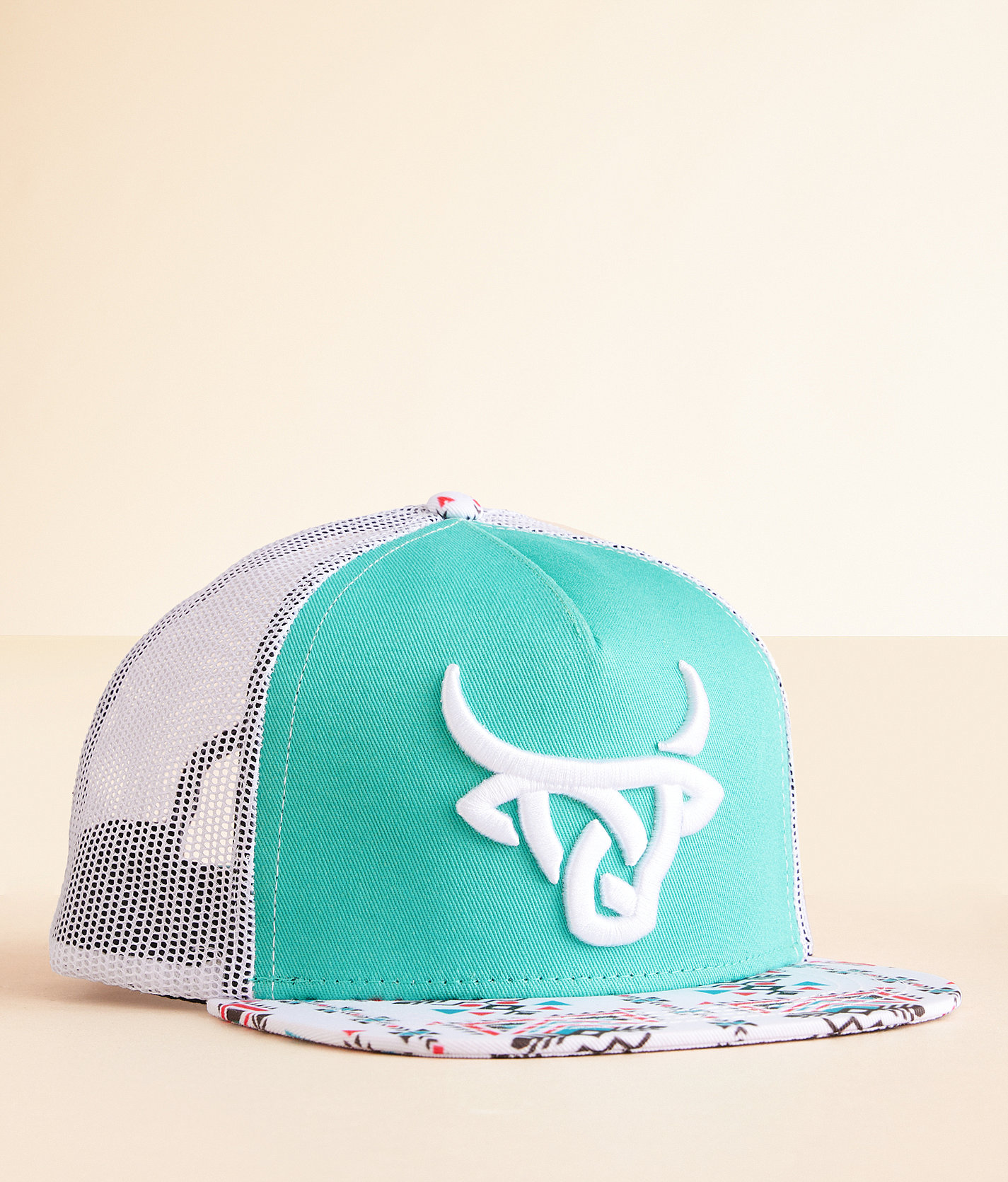 Boys - Lost Calf Oasis Trucker Hat - Boy's Hats in Teal