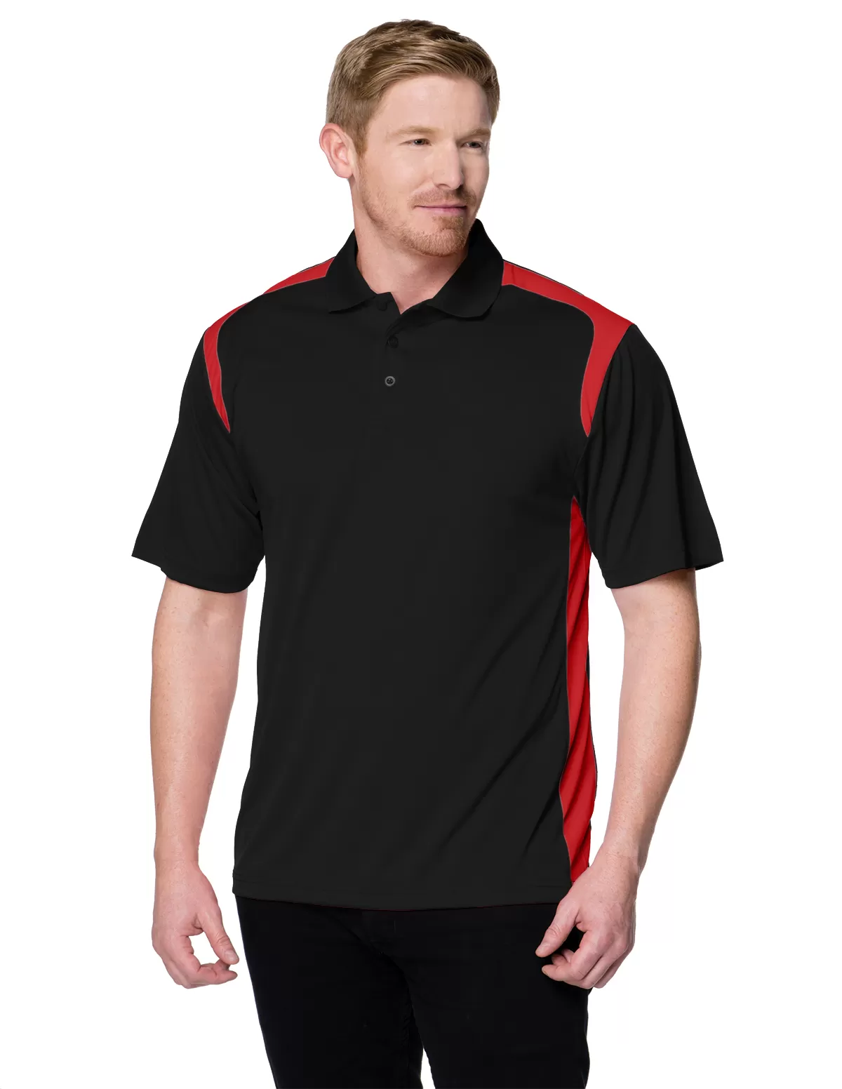 Tri Mountain 145 Blitz Men'S 100% Polyester Uc Knit Polo Shirt