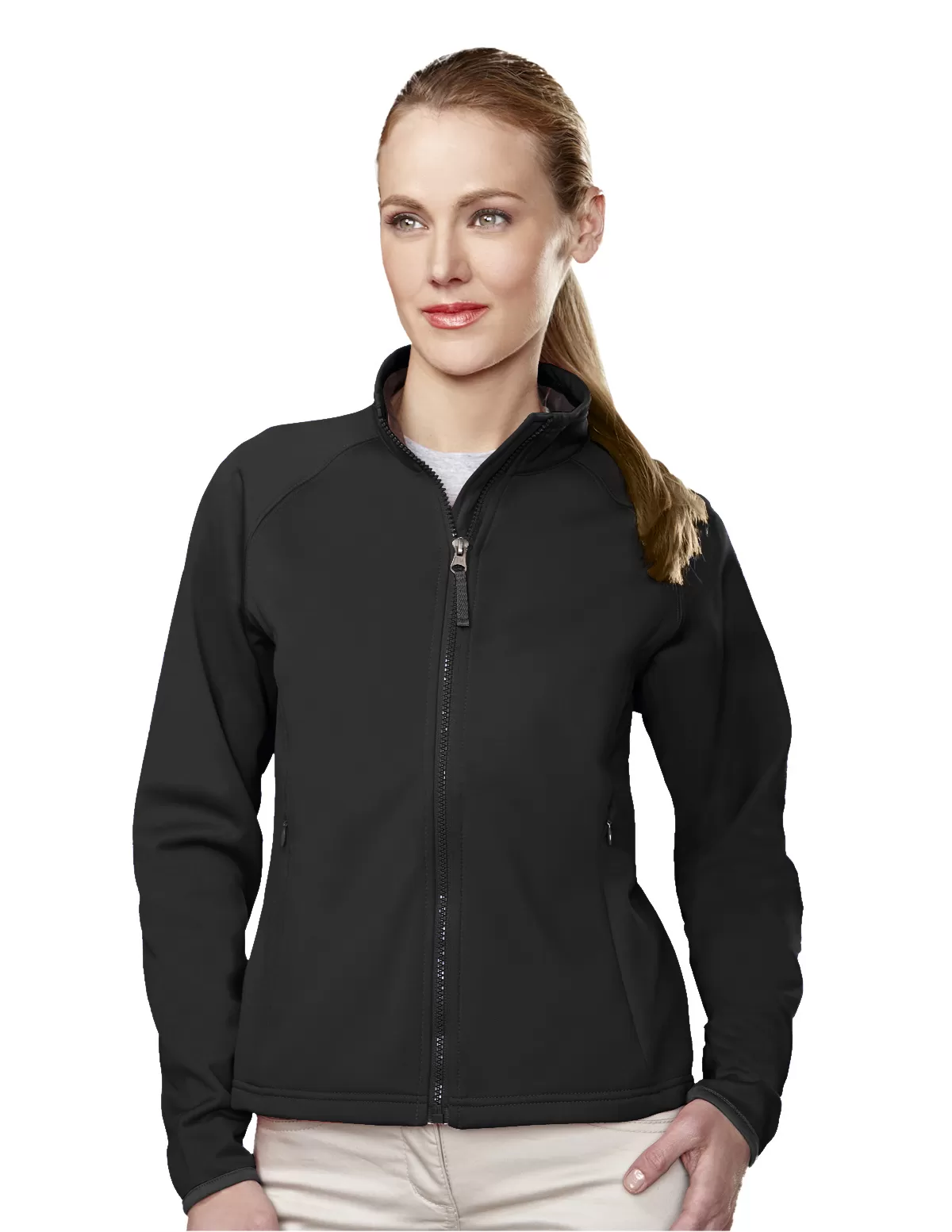 Tri Mountain 7320 Arena Women'S Polyknit Fleece Full Zip Jacket