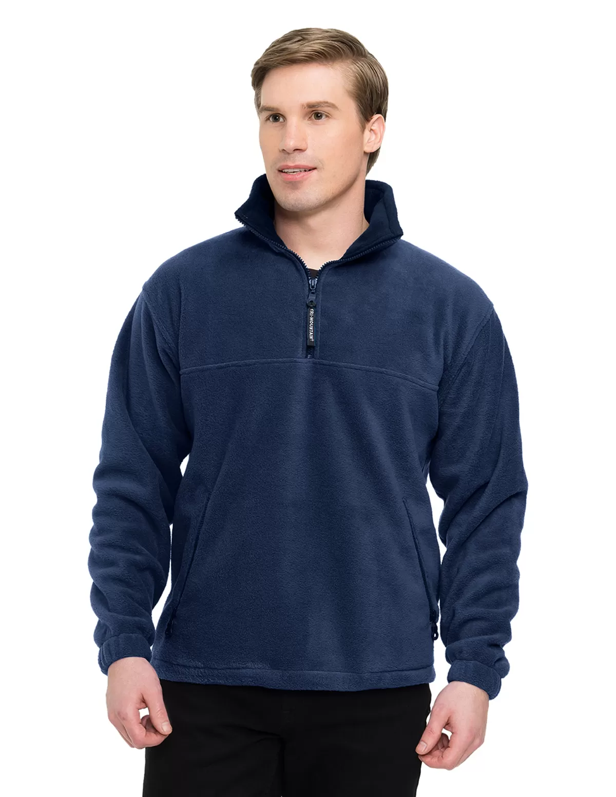 Tri Mountain 7550 Viking Panda Fleece 1/4 Zip Pullover With Trim