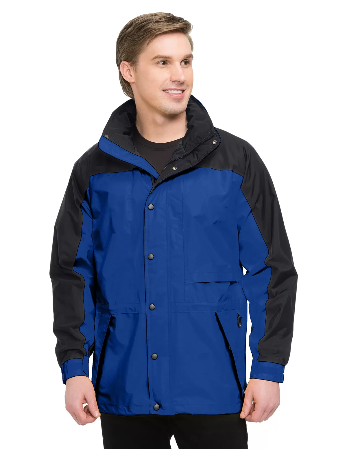 Tri Mountain 9300 Climax Colorblock Nylon Parka With Mesh Lining