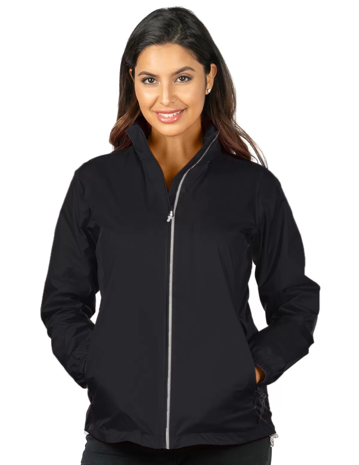 Tri Mountain Jl1990 Seneca Women'S Lined Waterproof Packable Jacket