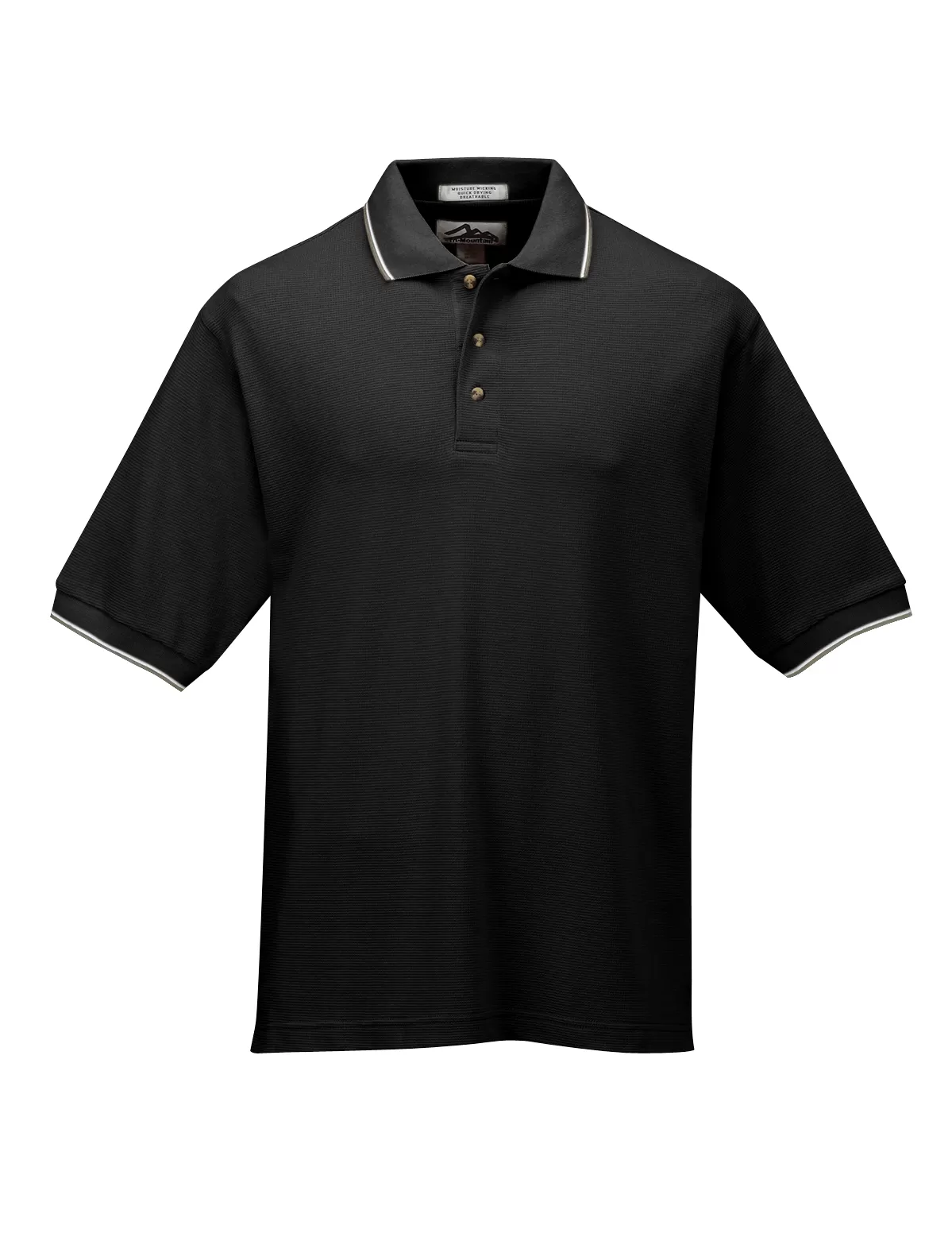 Tri Mountain 116 Pursuit Men'S 60/40 Ultracool Mesh Golf Shirt