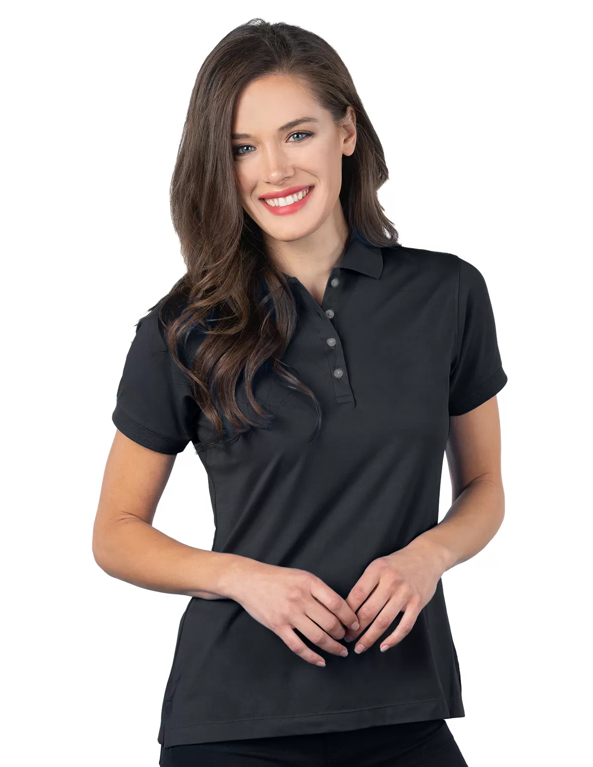 Tri Mountain Kl505 Women'S Polo Ultra Soft Double-Peached Luxe Polo