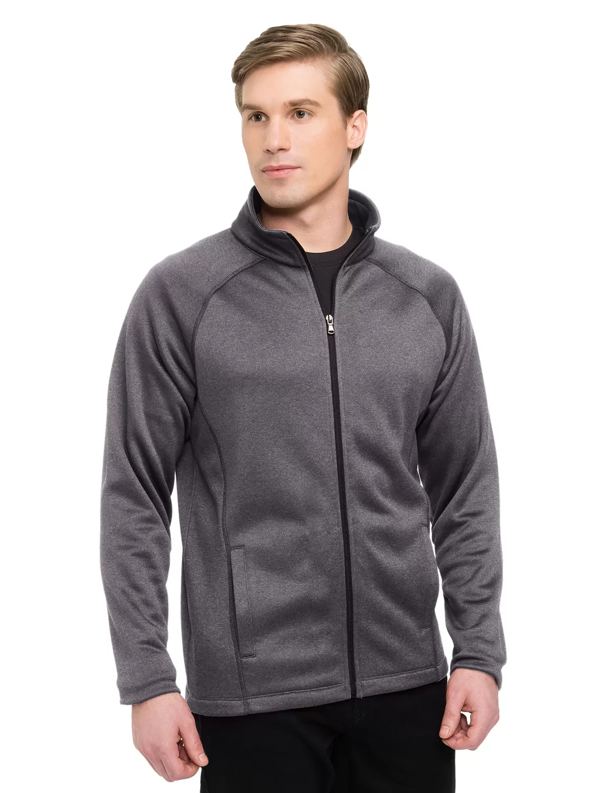 Tri Mountain F7370 Vapor Men'S 100% Polyester Full Zip Jacket