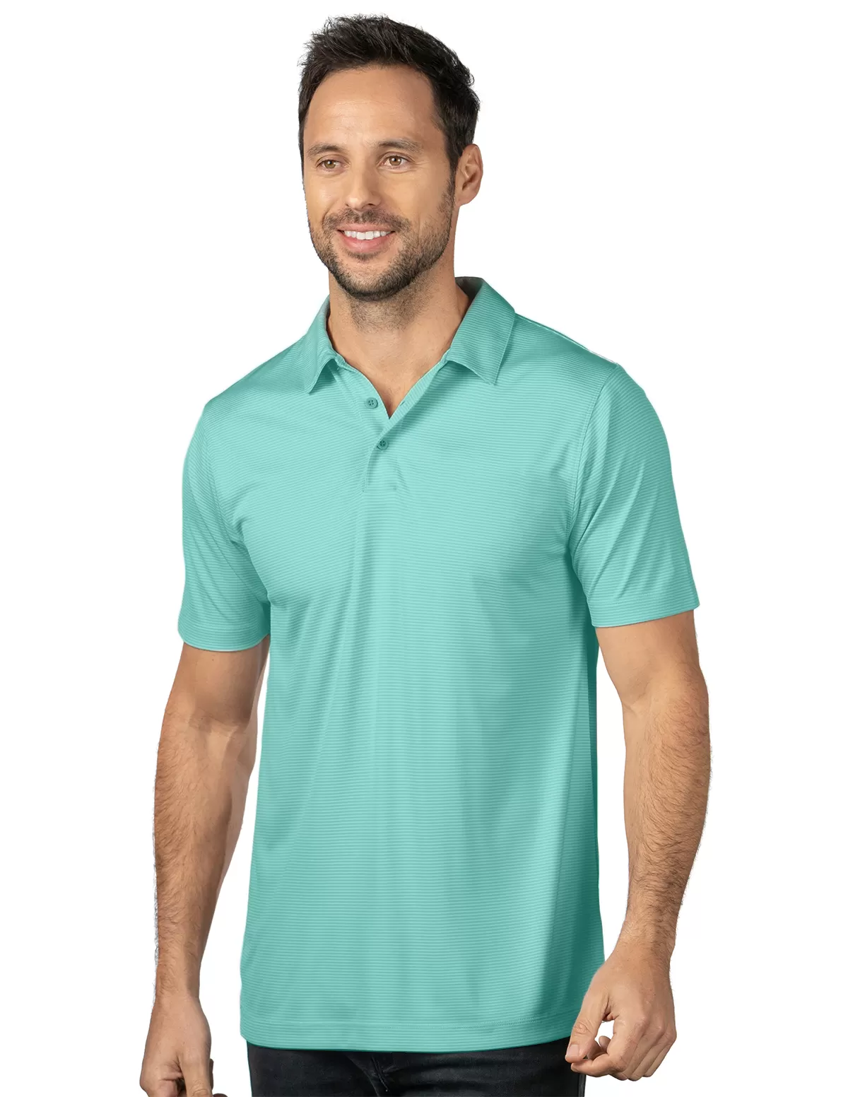 Tri Mountain K310 Silas Men'S Micro Striped Performance Polo