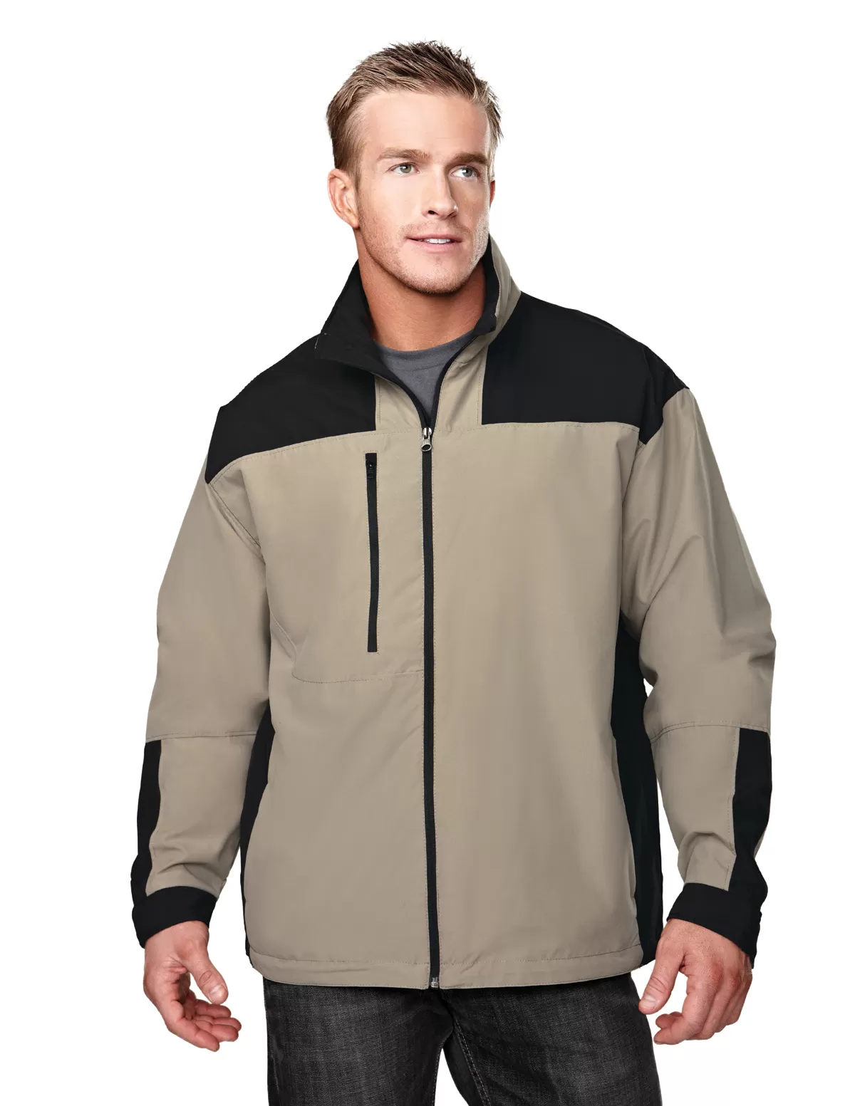 Tri Mountain 6050 Harbor Microfiber Jacket With Mesh Lining