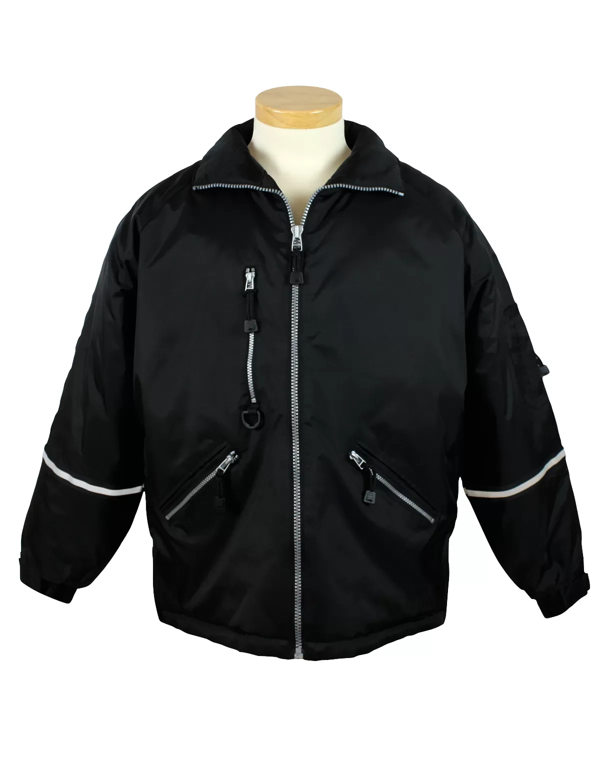 Tri Mountain 8930 Courier Nylon Jacket With Reflective Tape
