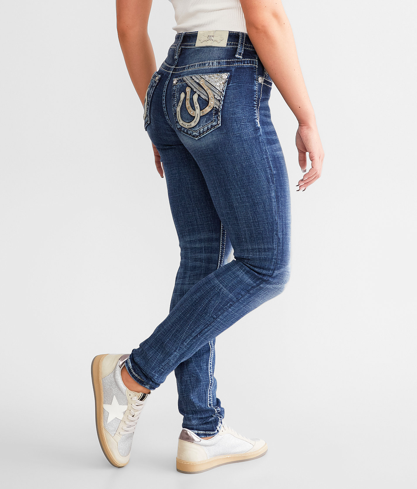 Miss Me Curvy Skinny Stretch Jean - Women's Jeans in K1200