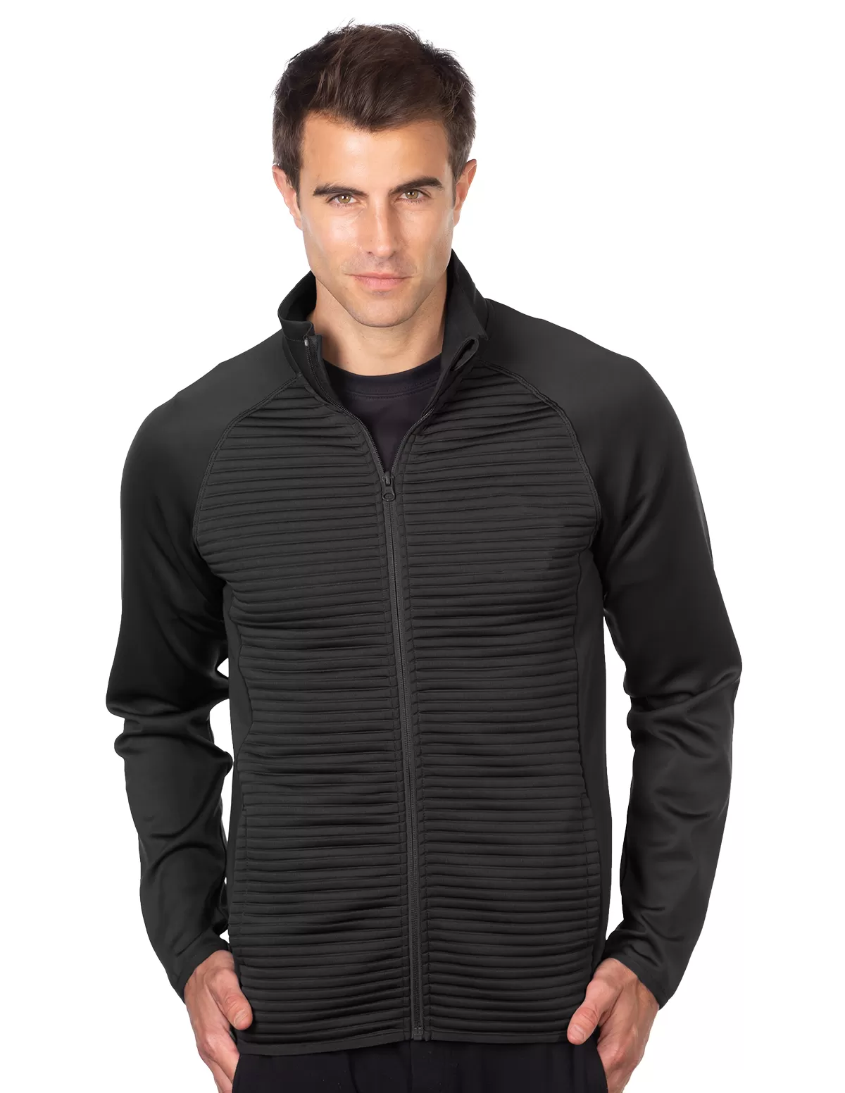Tri Mountain F7278 Men'S Double-Knit Jacket