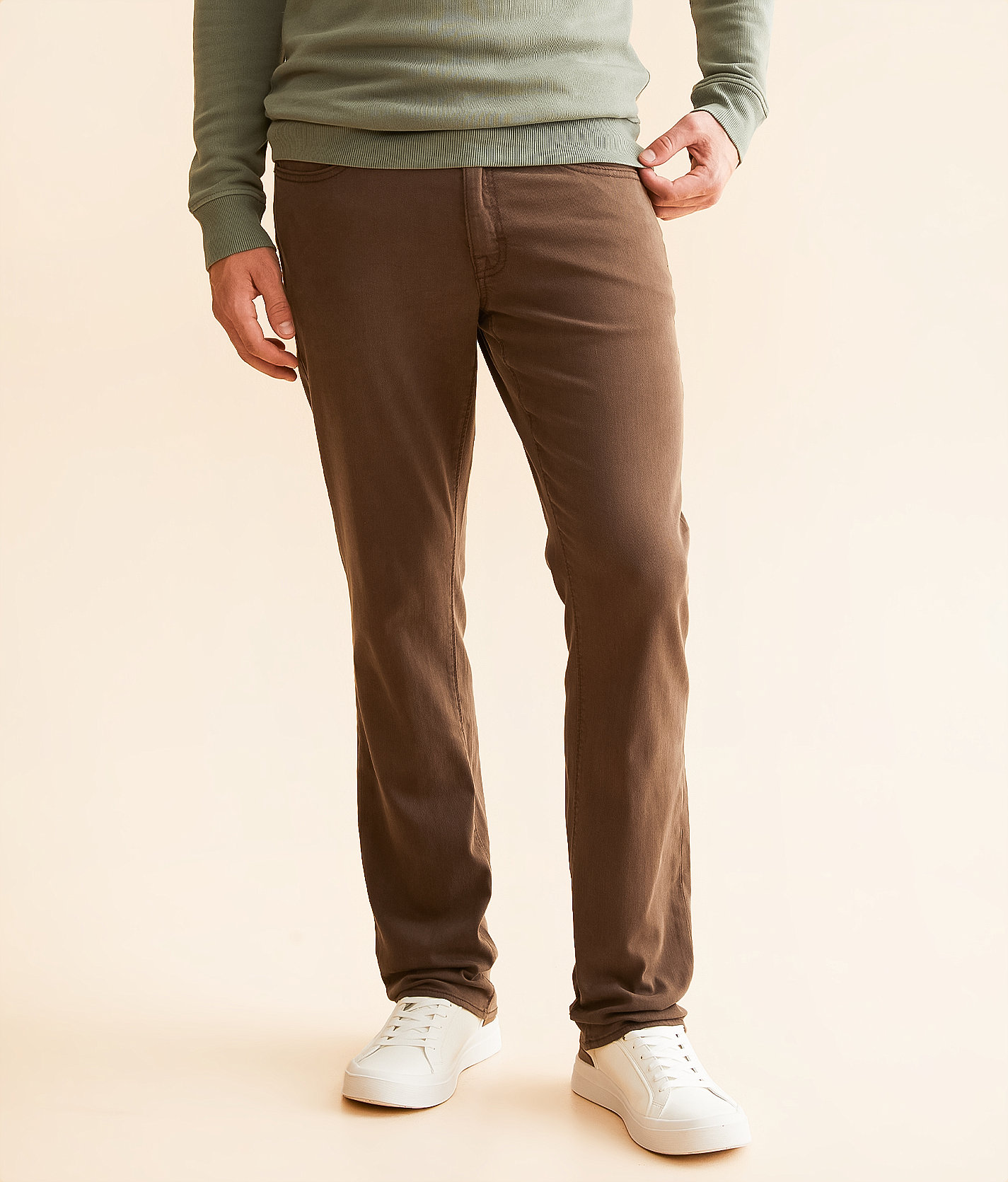Outpost Makers Original Straight Stretch Pant - Men's Pants in Chocolate