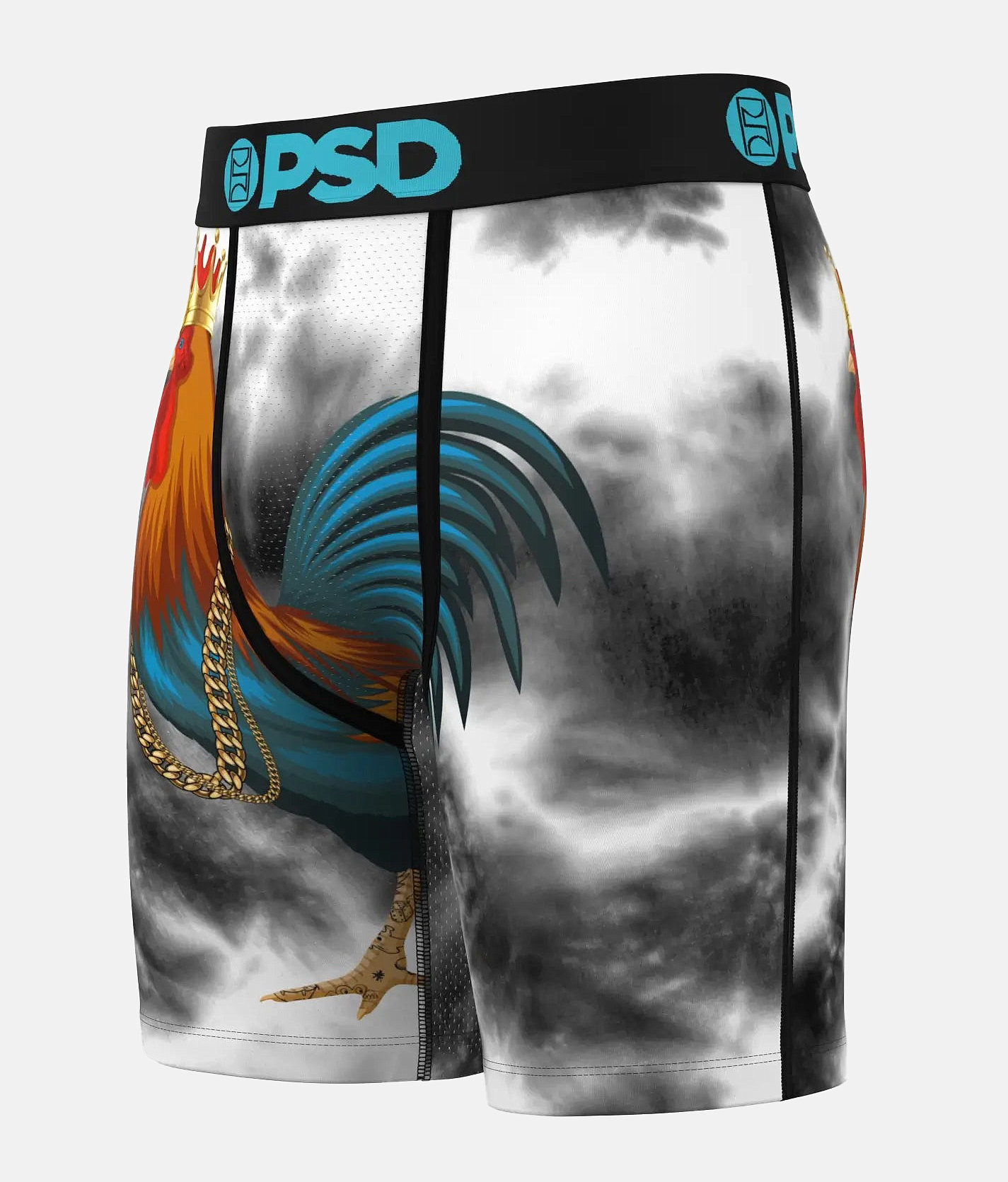 PSD Cocky Blu Stretch Boxer Briefs - Men's Boxer Briefs in Multi
