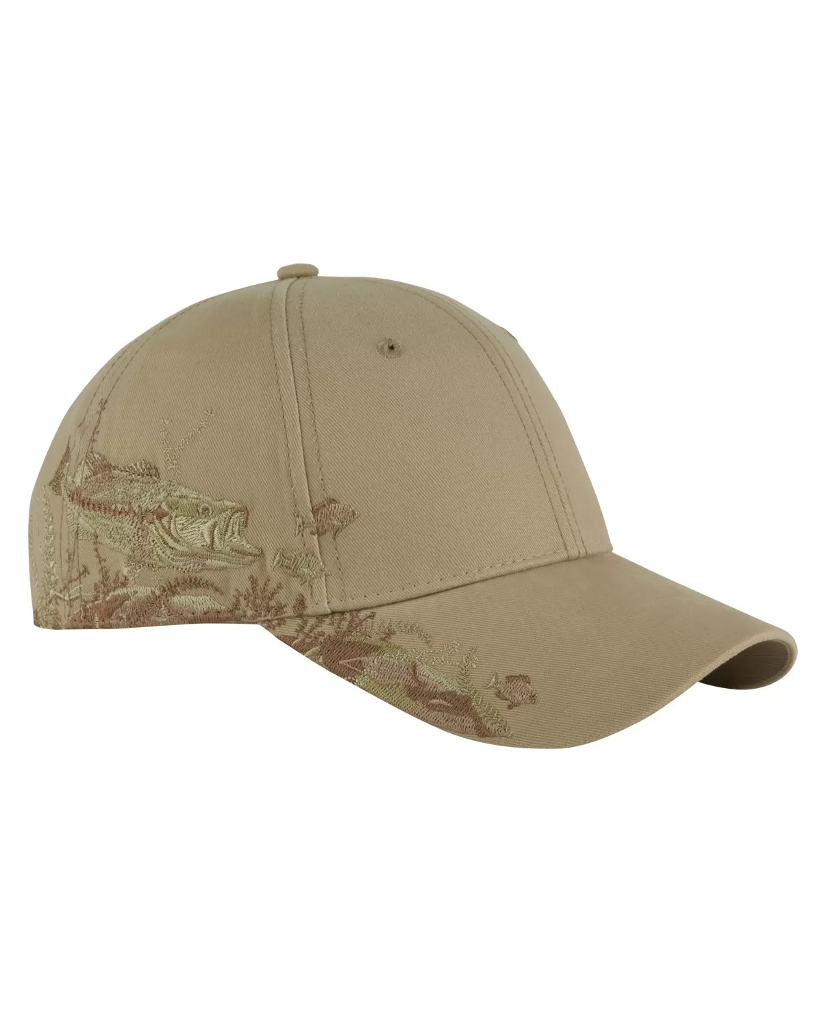 Dri Duck DI3303 Bass Structured Mid-Profile Hat