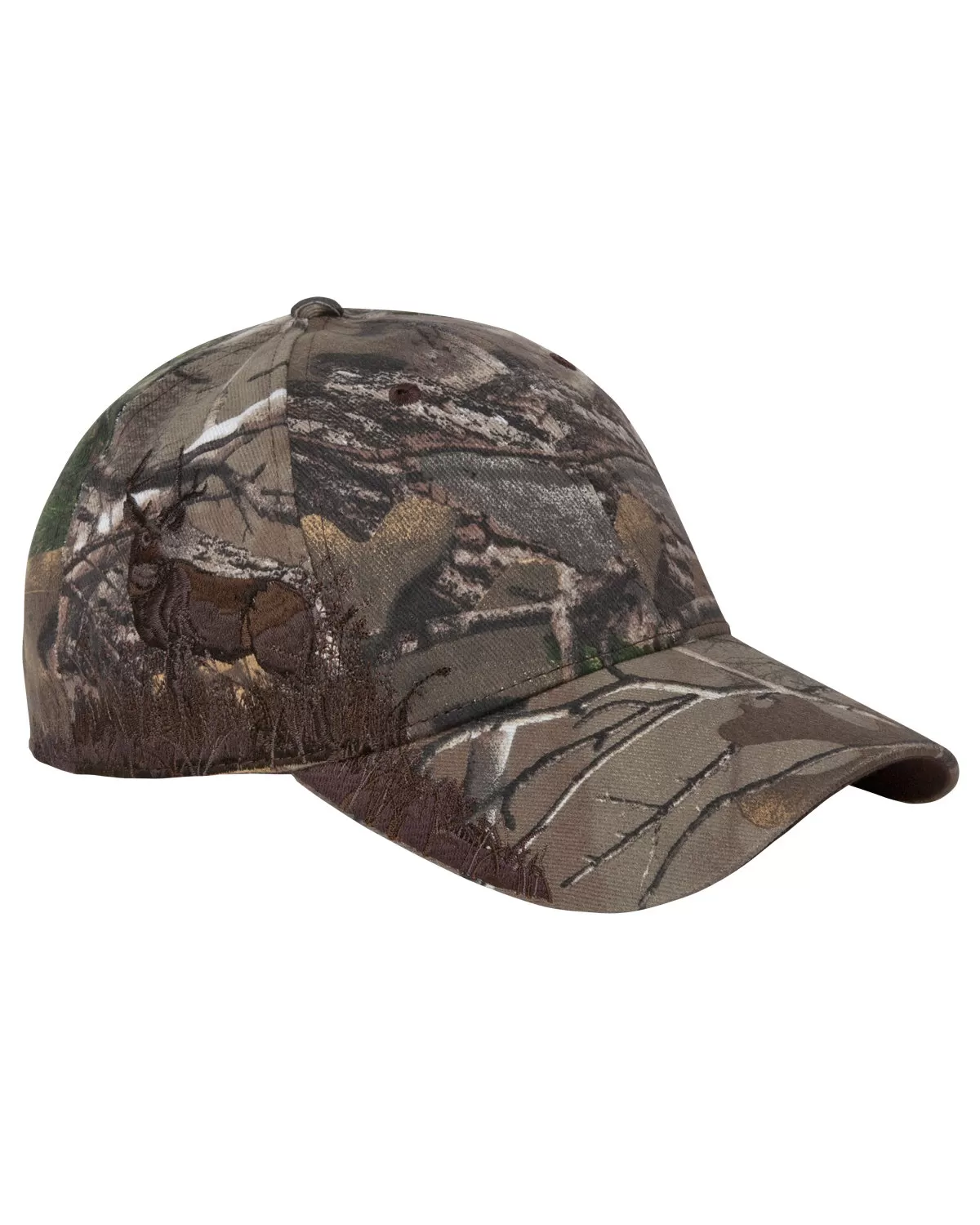 Dri Duck DI3282 Deer Mule Camo Structured Mid-Profile Hat