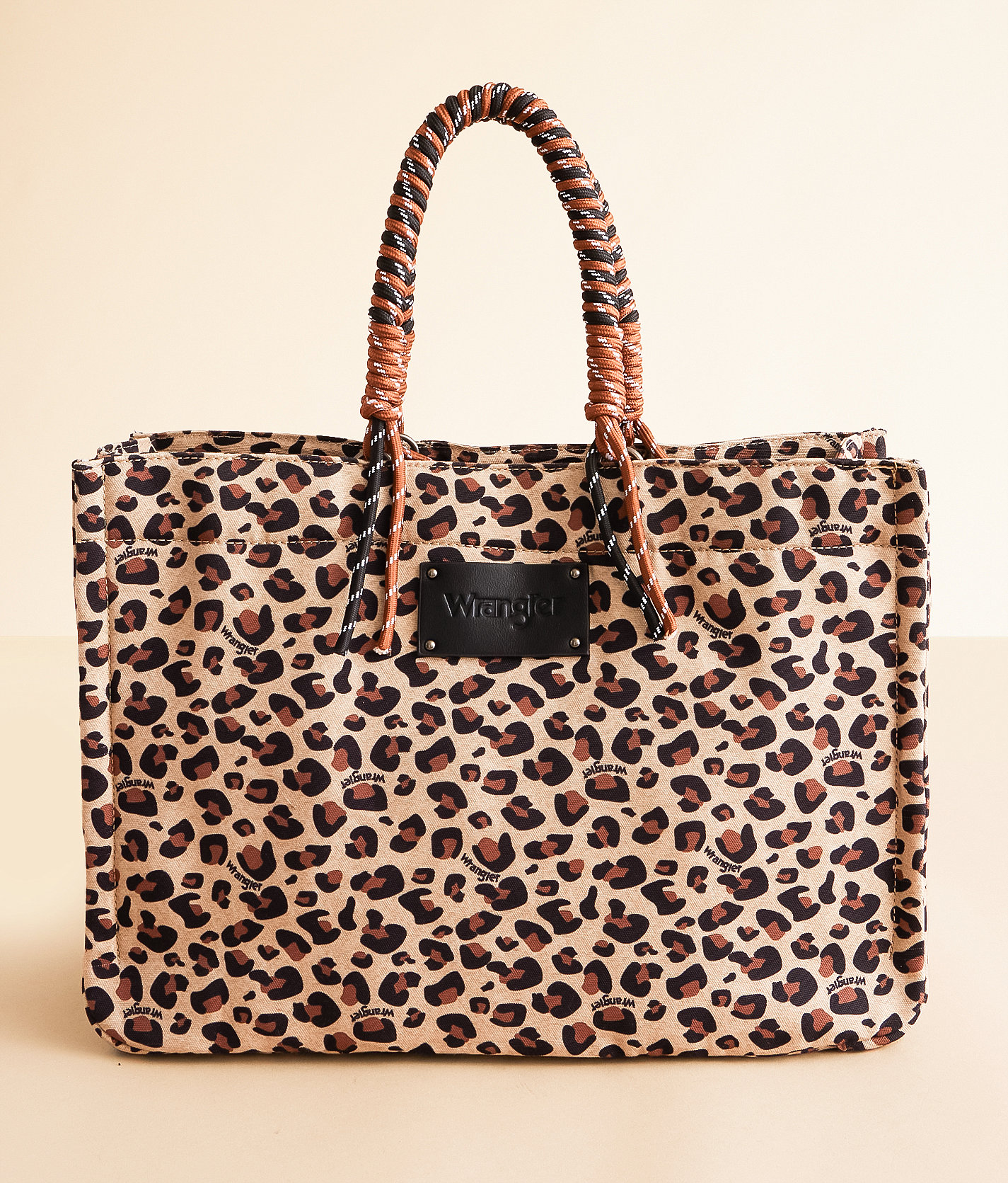 Wrangler® Leopard Canvas Tote - Women's Bags & Wallets in Leopard