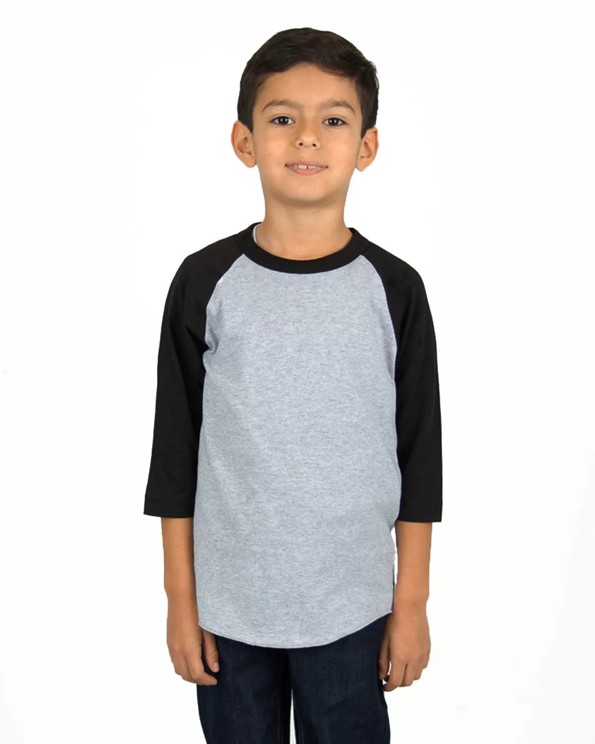 Shaka Wear Drop Ship SHRAGY Youth 6 oz., 3/4-Sleeve Raglan