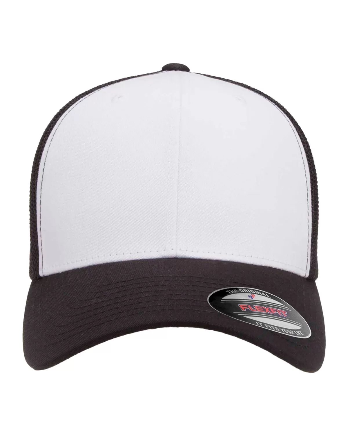 Yupoong 6606W YP Classics Adult Adjustable White-Front Panel Trucker Cap