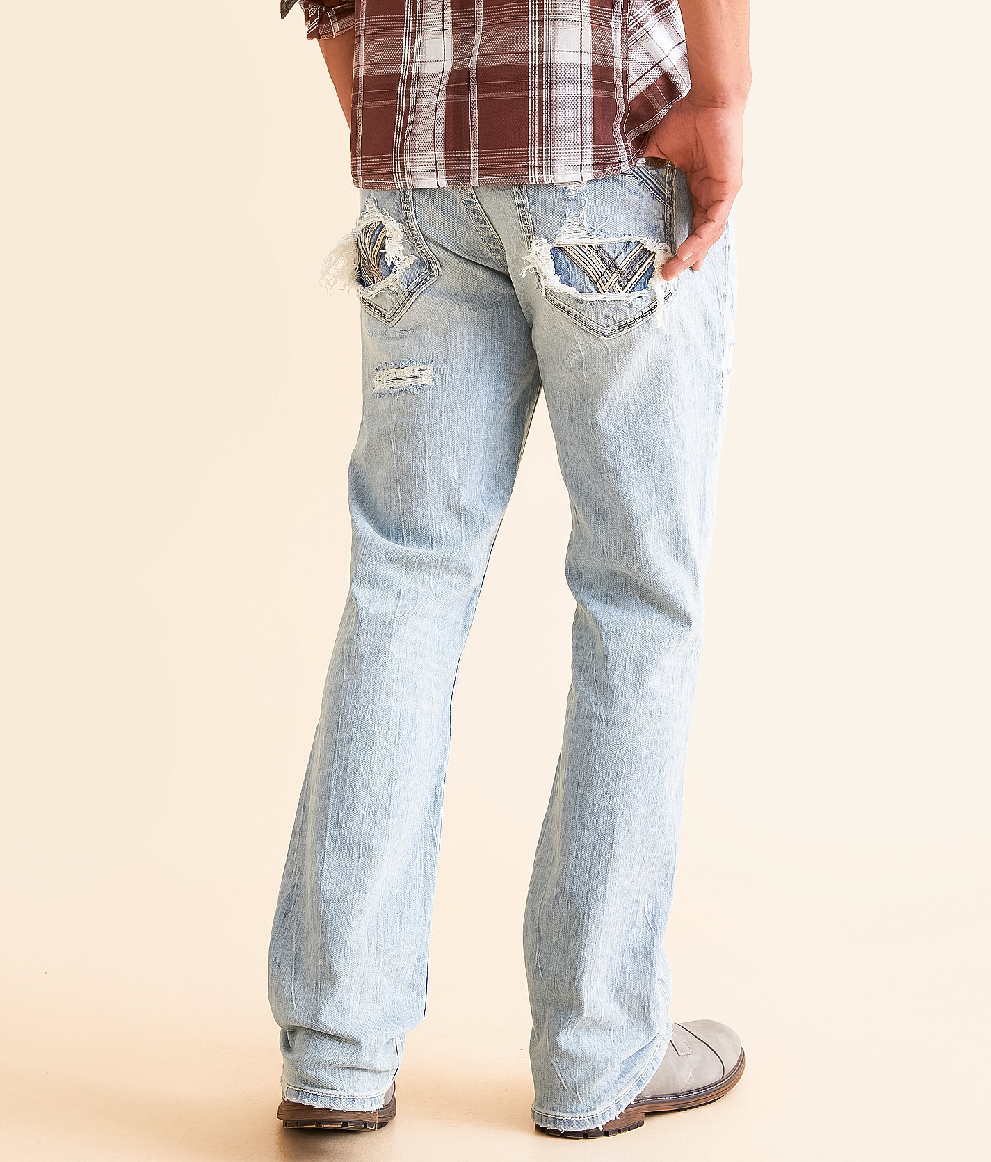 Buckle Black Three Boot Stretch Jean - Men's Jeans in Moselle