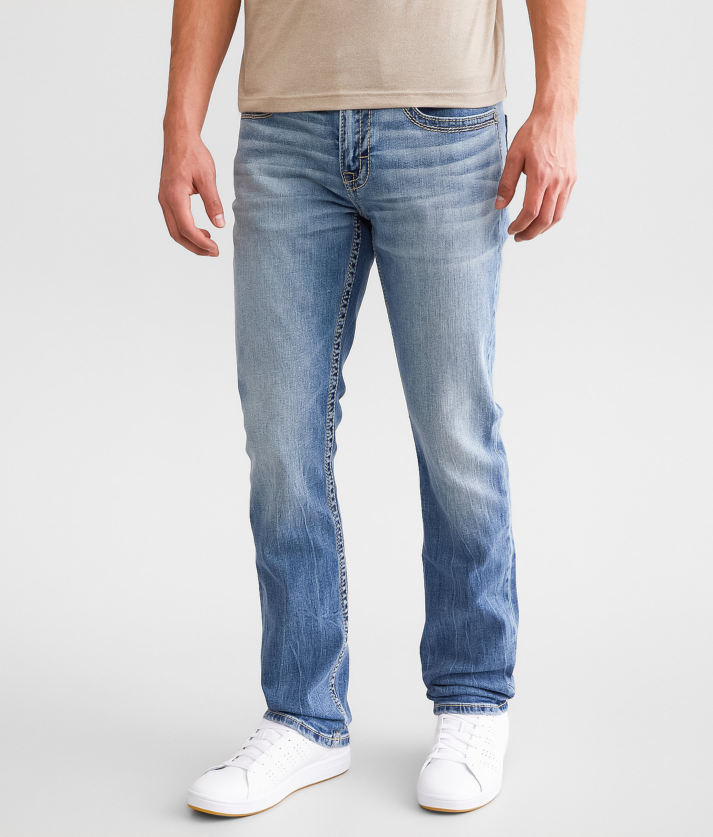 BKE Alec Straight Stretch Jean - Men's Jeans in Scanton