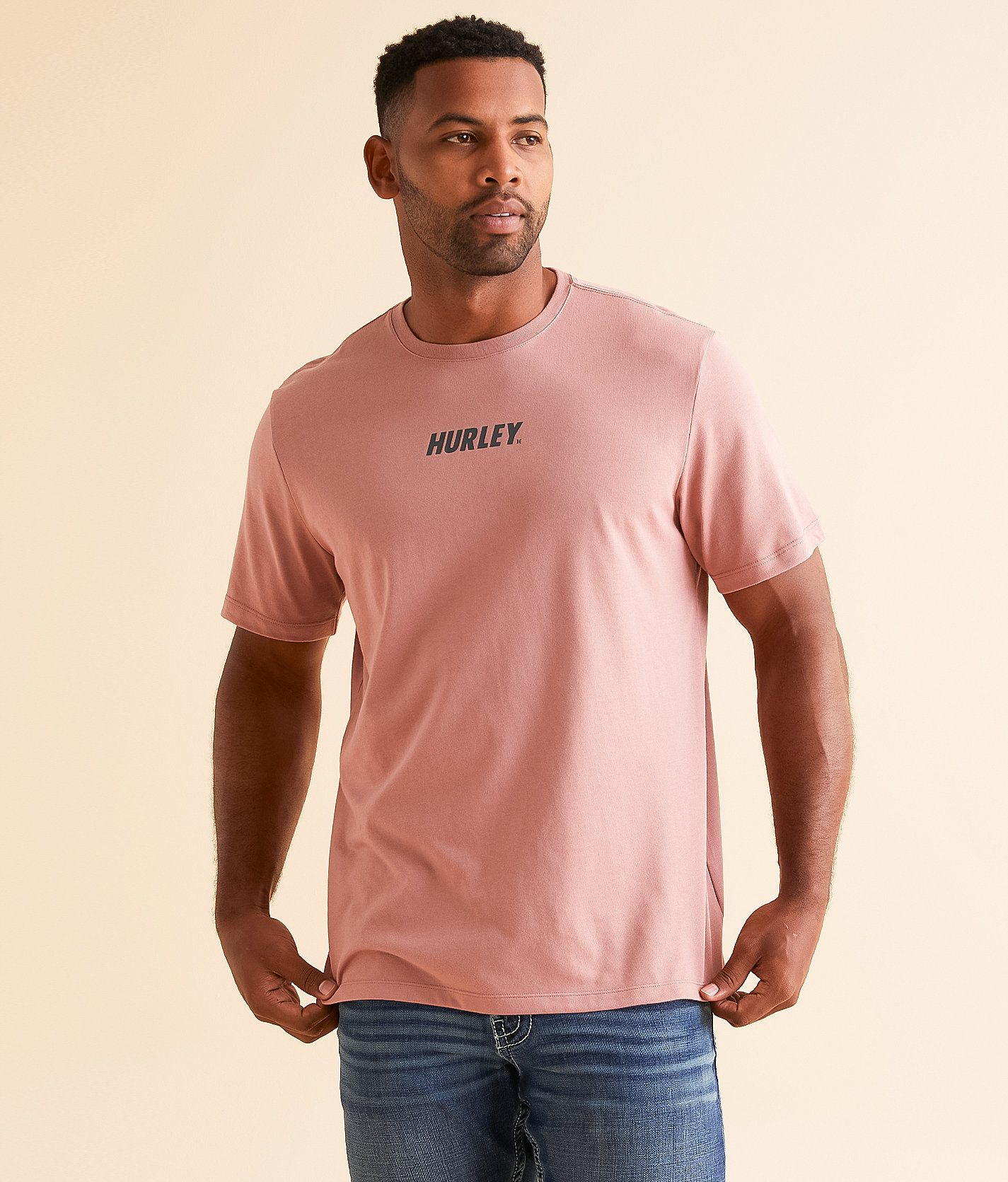 Hurley Everyday Explore T-Shirt - Men's T-Shirts in Phantom Rose