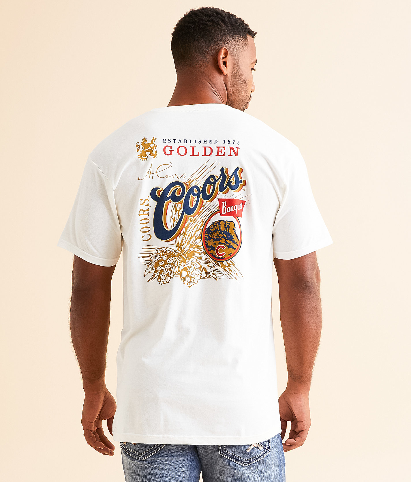 tee luv Coors® Banquet T-Shirt - Men's T-Shirts in Vintage White