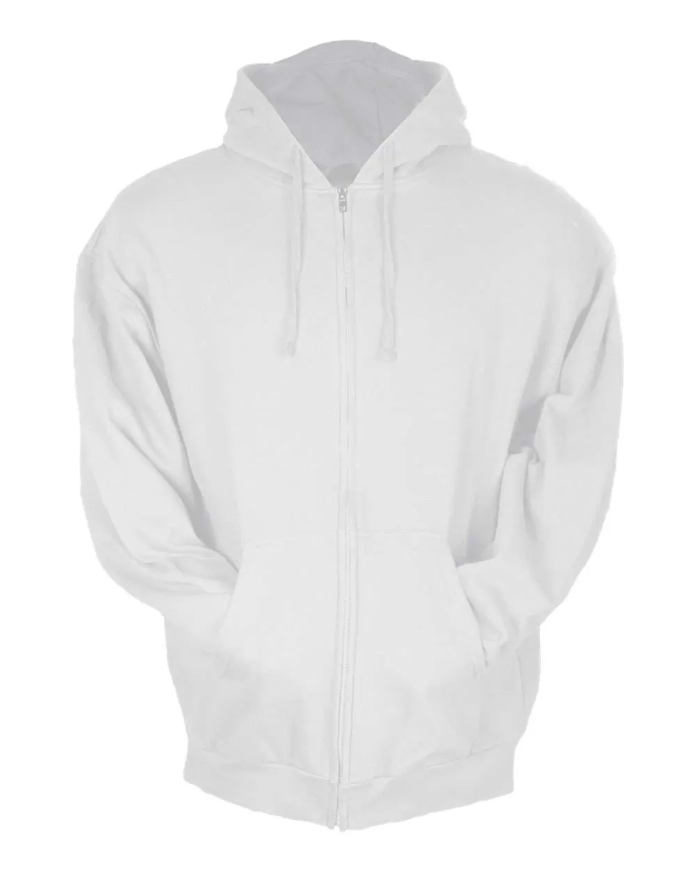 Tultex 331 Unisex Full-Zip Hooded Sweatshirt