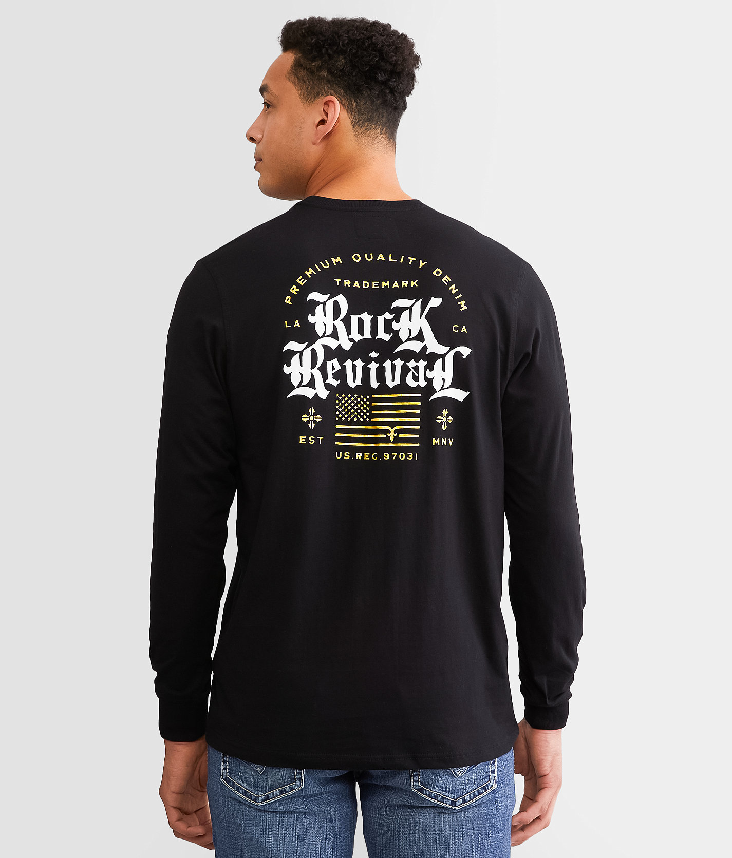 Rock Revival Jarvis T-Shirt - Men's T-Shirts in Black