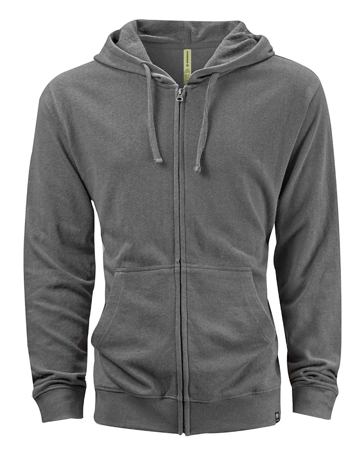 econscious Unisex Hemp Hero Full-Zip hooded Sweatshirt - EC5980