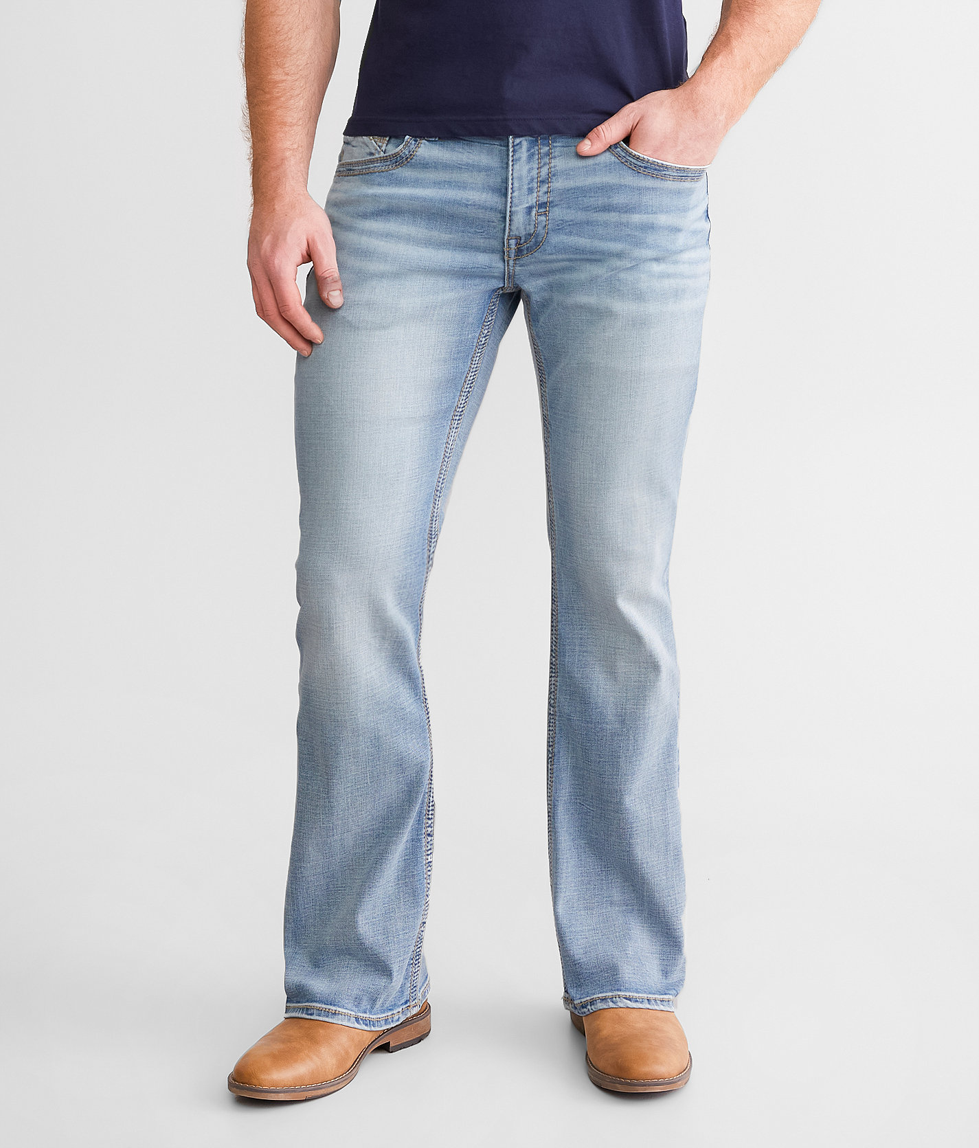 BKE Fulton Boot Stretch Jean - Men's Jeans in Edam