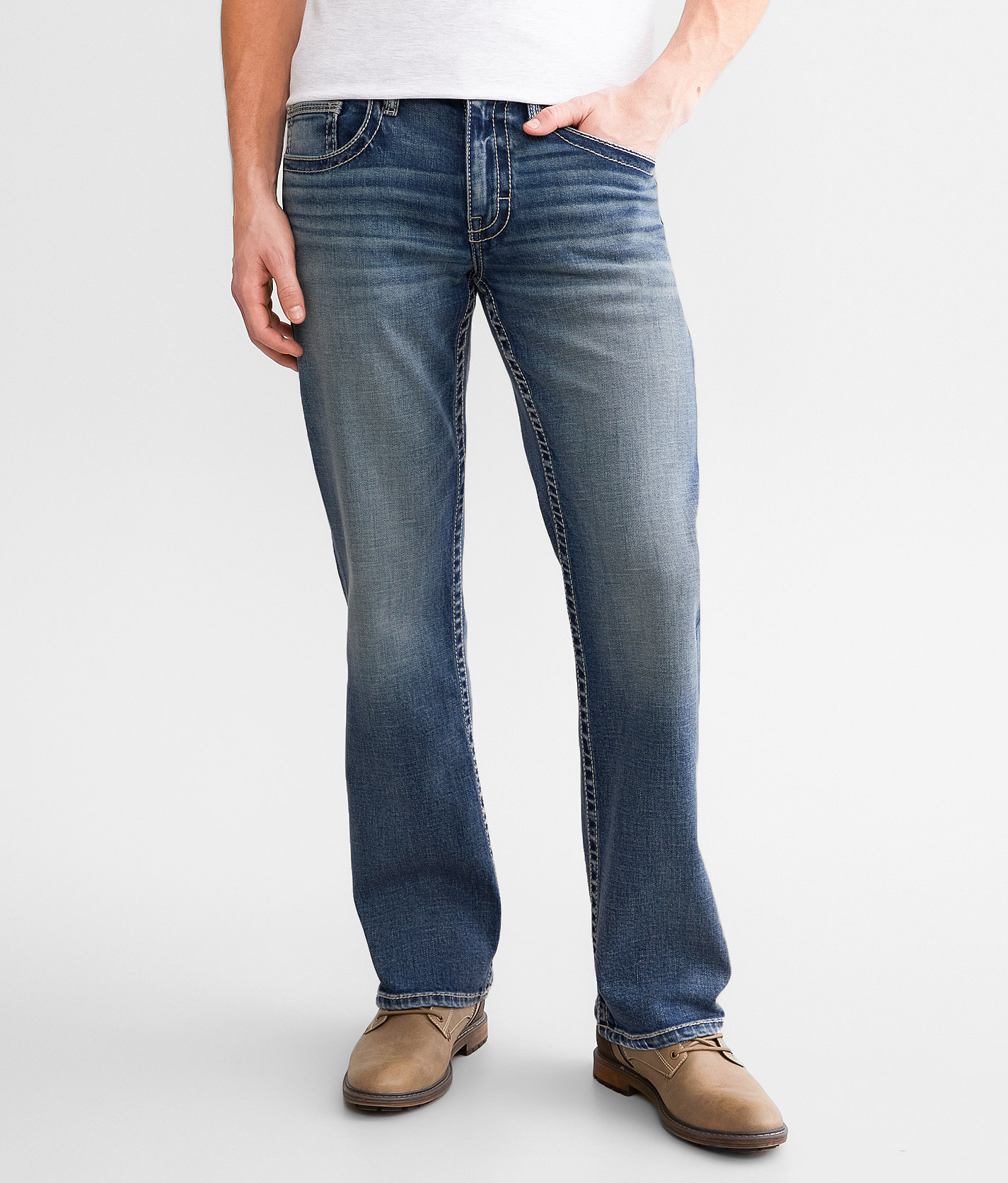BKE Jake Boot Stretch Jean - Men's Jeans in Circuit