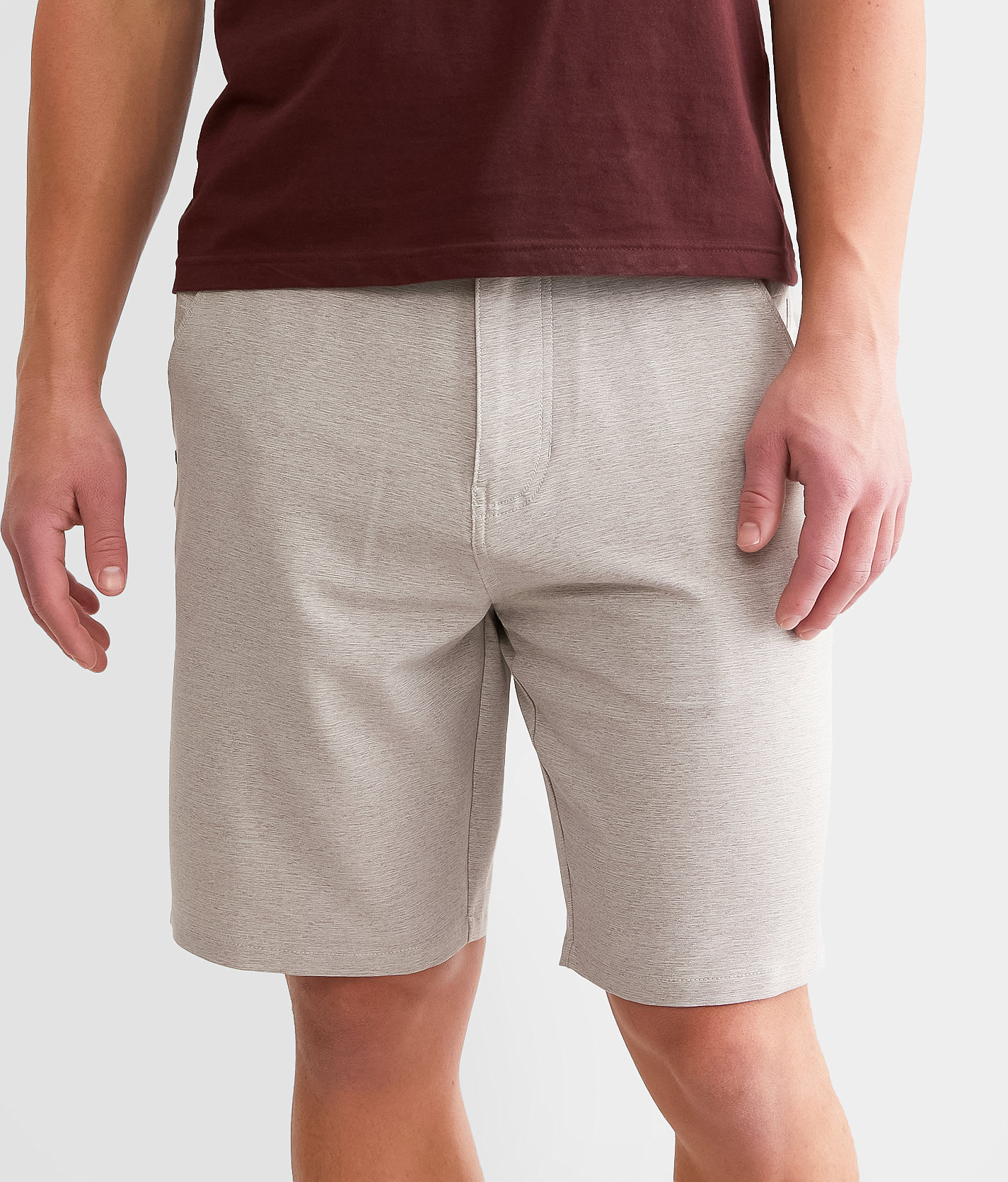 Maven Co-op Essential Performance Stretch Short - Men's Shorts in Light Brown