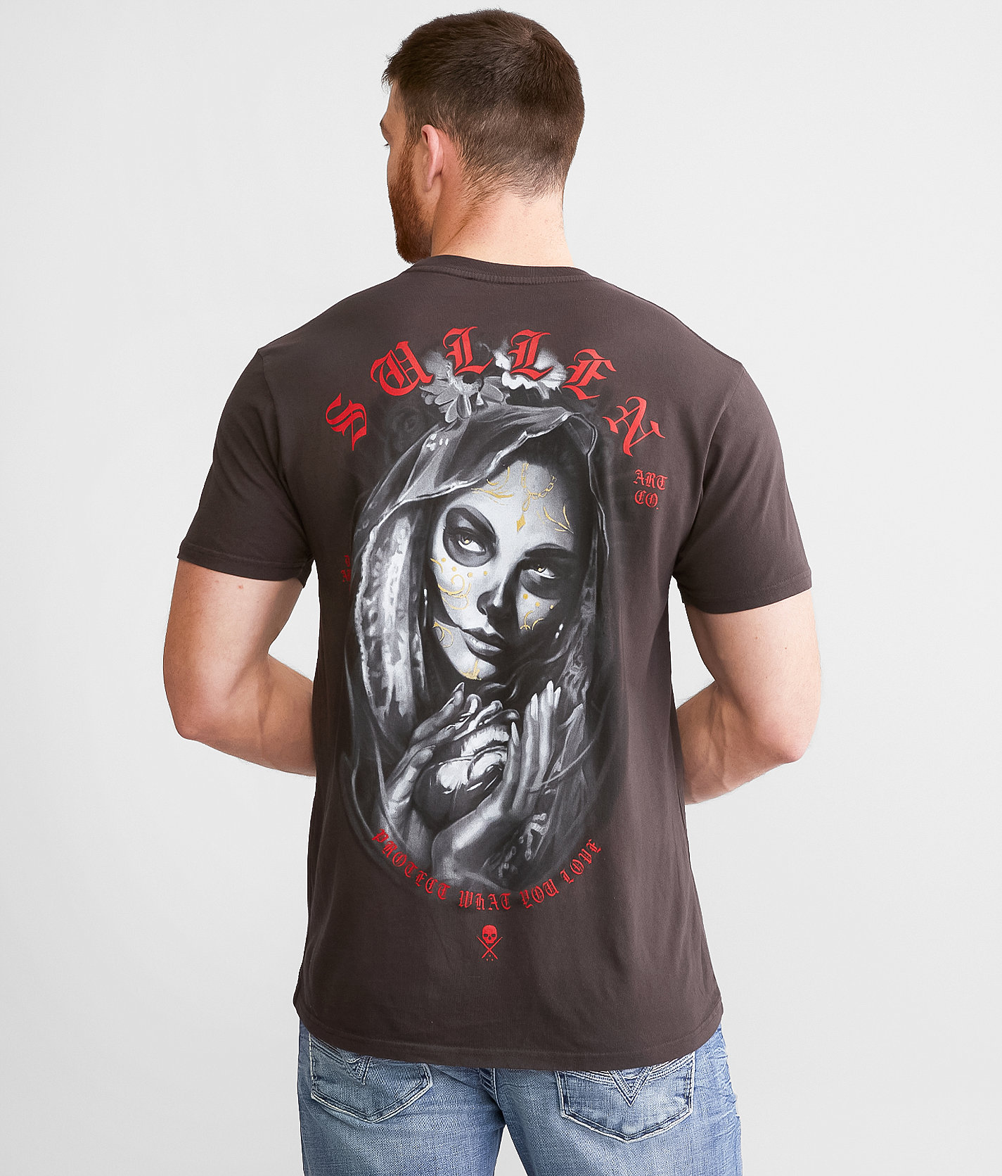 Sullen Eternal Heart T-Shirt - Men's T-Shirts in Vintage Black