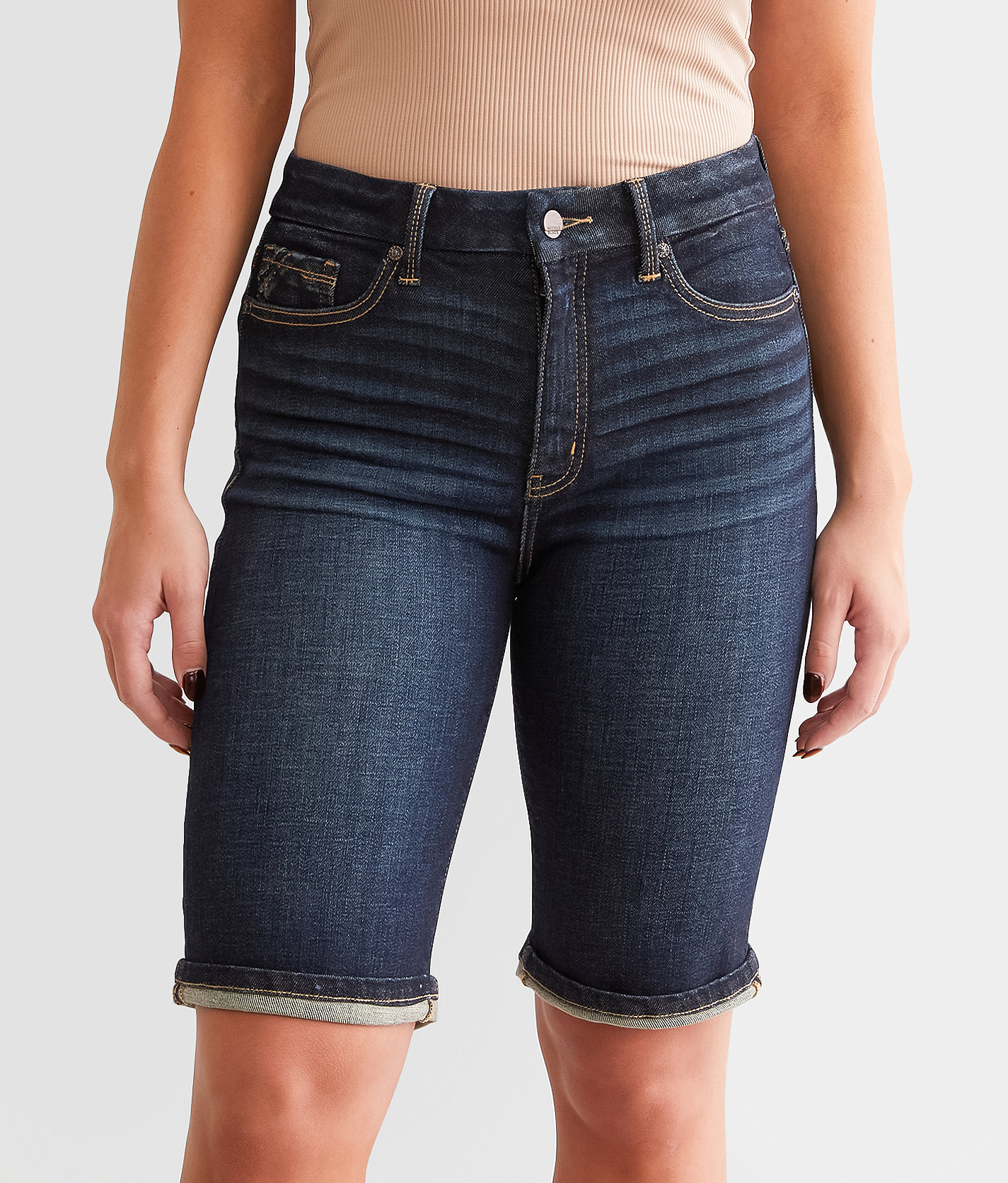 Buckle Black Fit No. 93 Mid-Rise Bermuda Stretch Short - Women's Shorts in San Diego 16