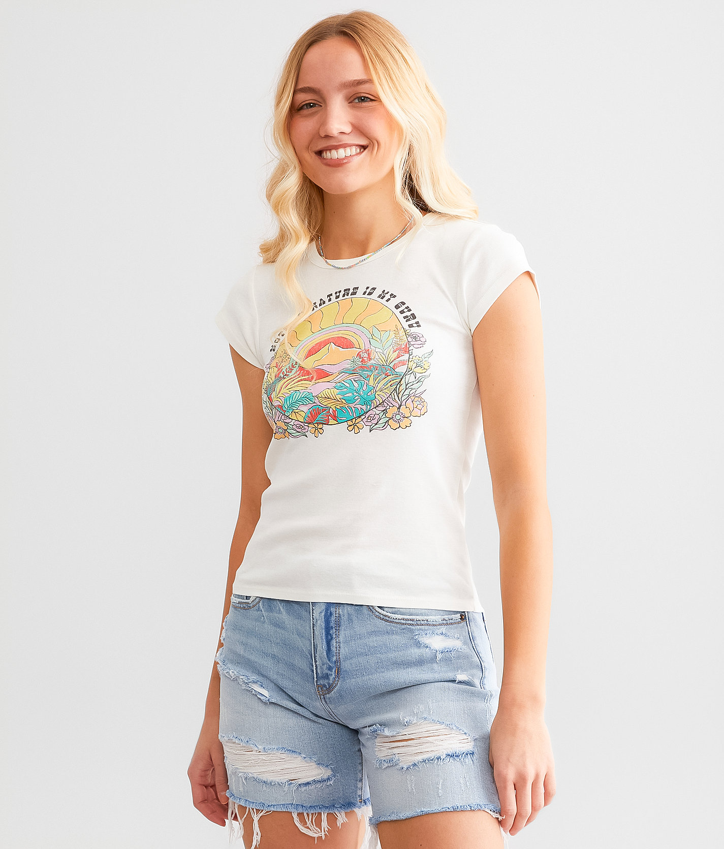 Z Supply Guru Cheeky T-Shirt - Women's T-Shirts in Sea Salt
