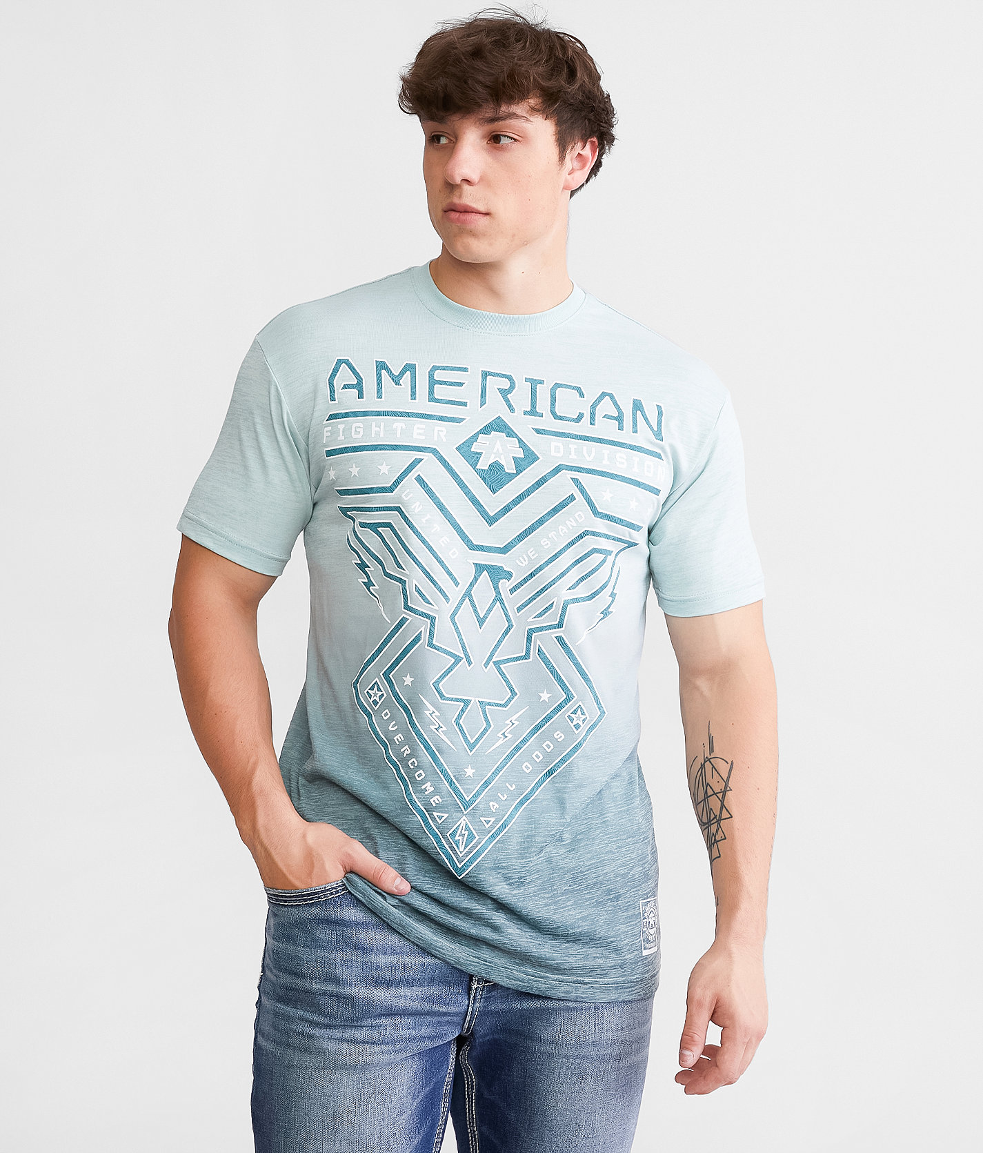 American Fighter Dugger T-Shirt - Men's T-Shirts in Blue Haze