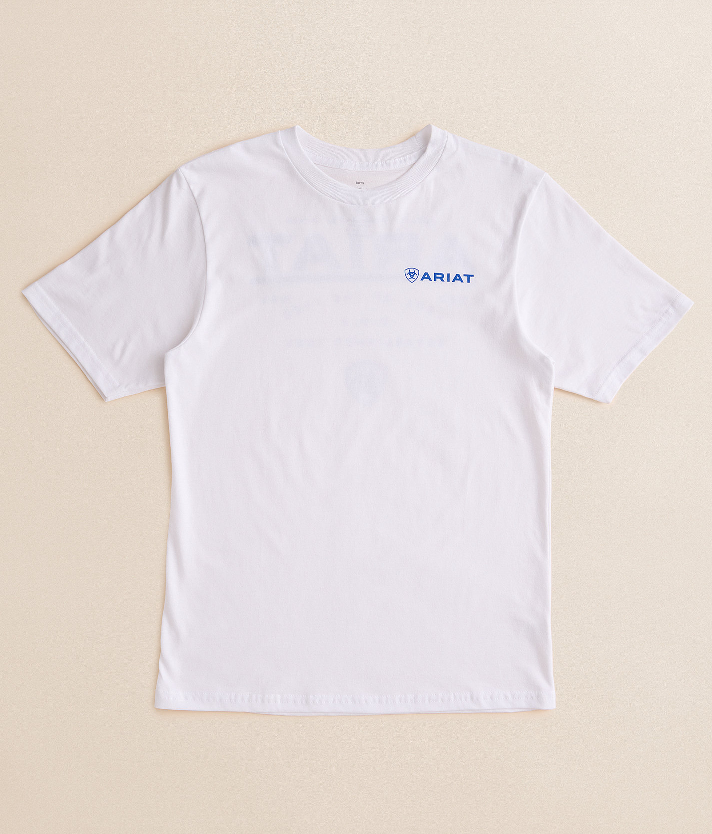 Boys - Ariat Official Quality T-Shirt - Boy's T-Shirts in White