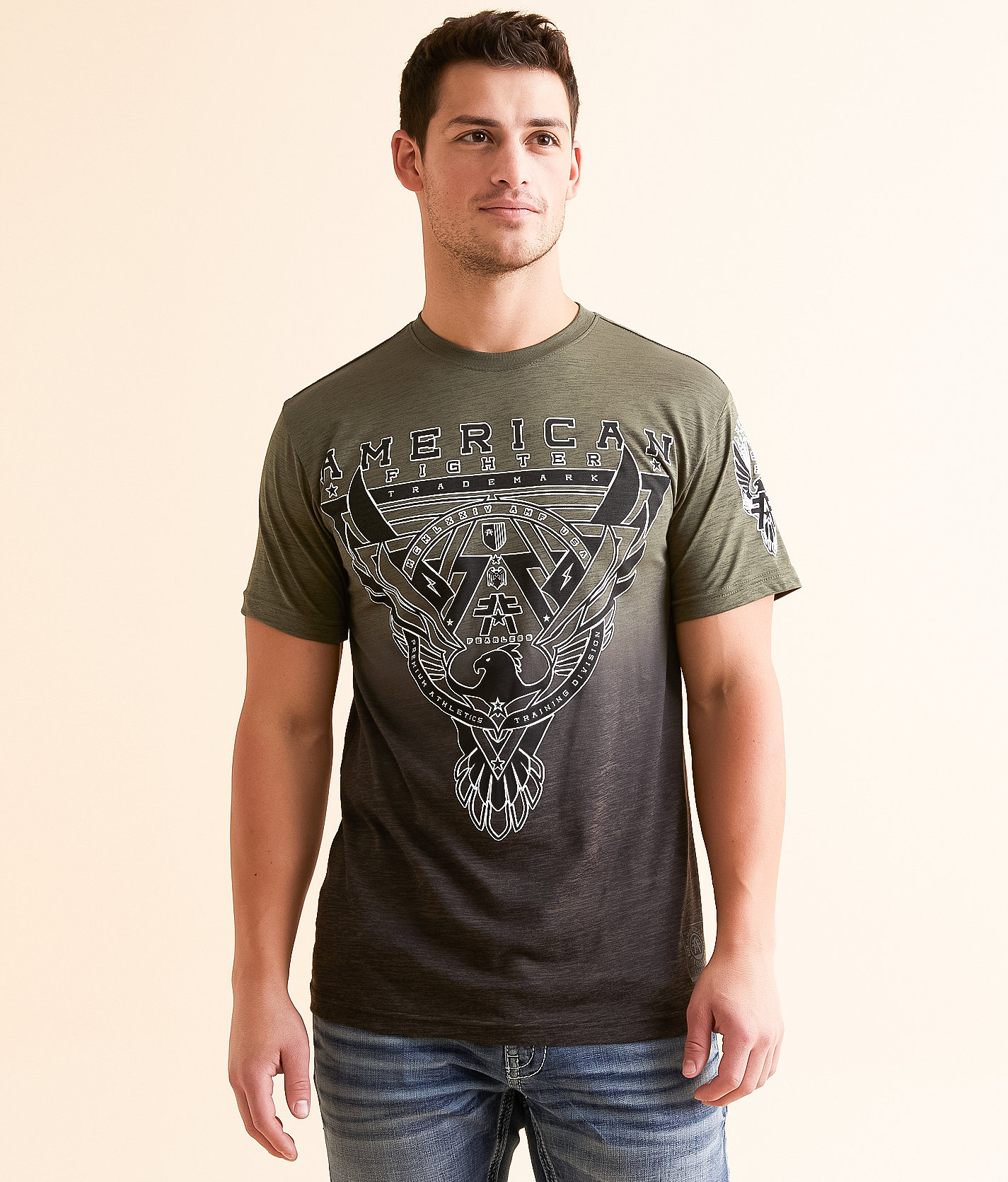 American Fighter Enders T-Shirt - Men's T-Shirts in Four Lf Clover Forest Nt